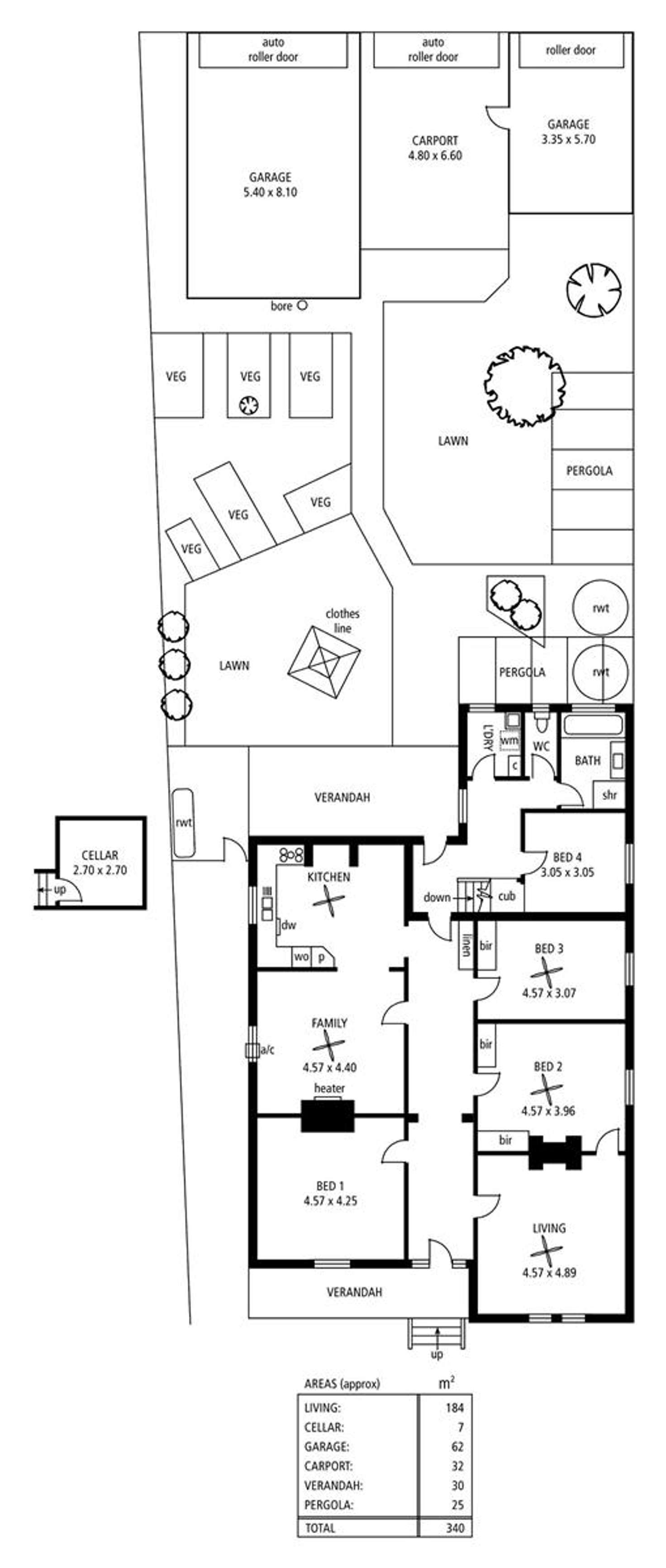 Floorplan of Homely house listing, 23 Woolnough Road, Semaphore SA 5019
