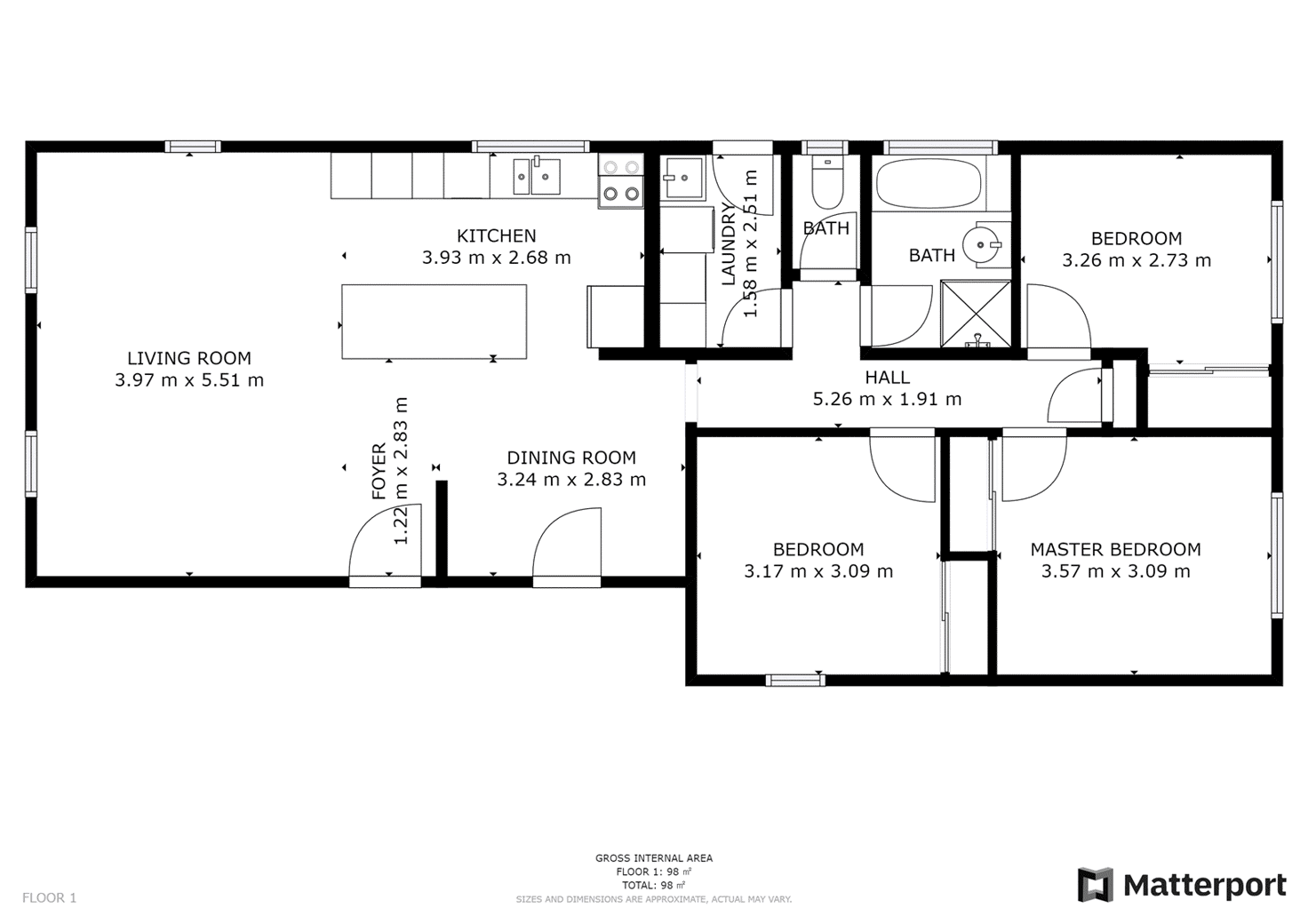 Floorplan of Homely house listing, 4 Rosedale Court, Buronga NSW 2739