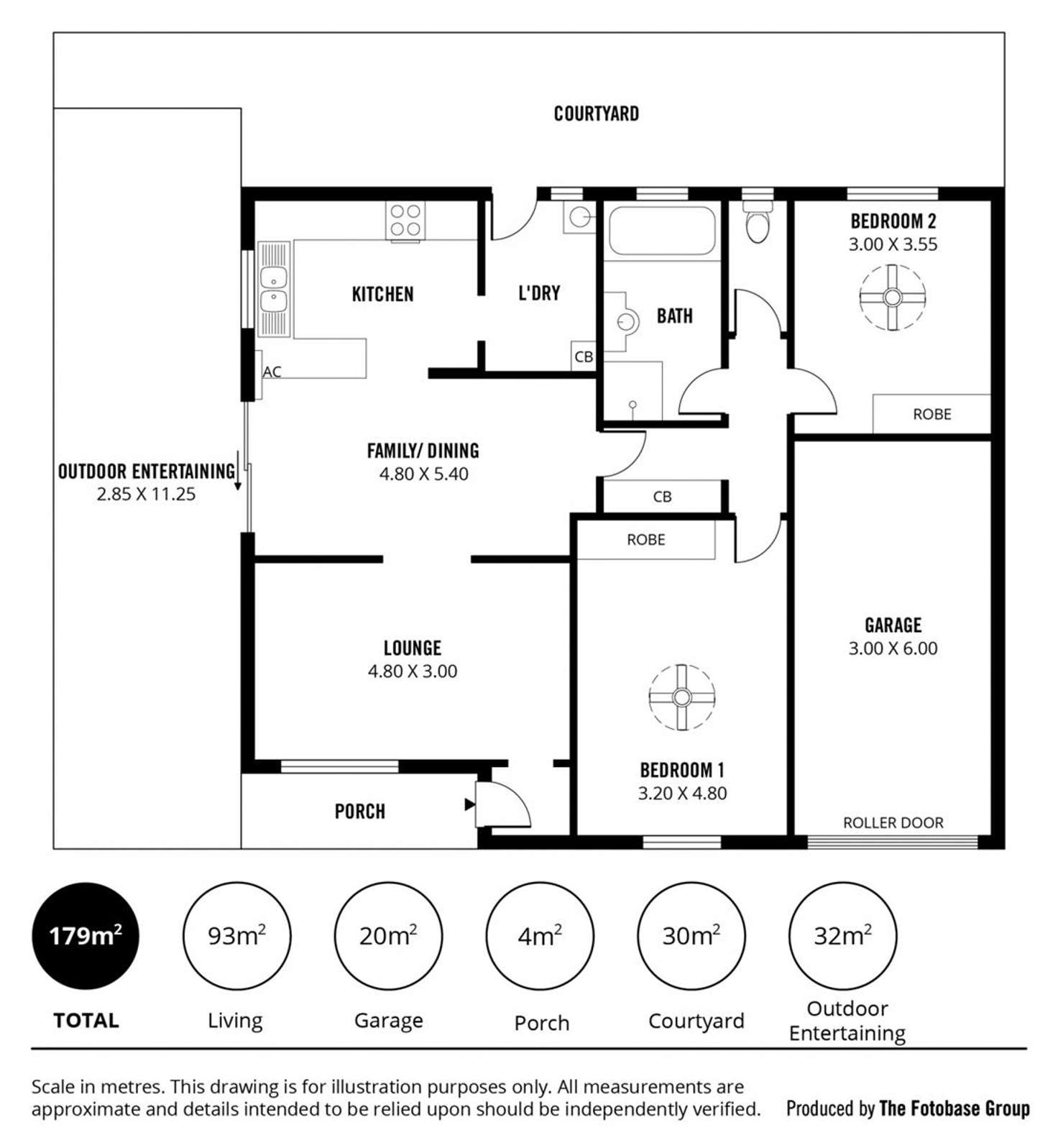 Floorplan of Homely unit listing, 2/51 Stanley Street, Morphett Vale SA 5162