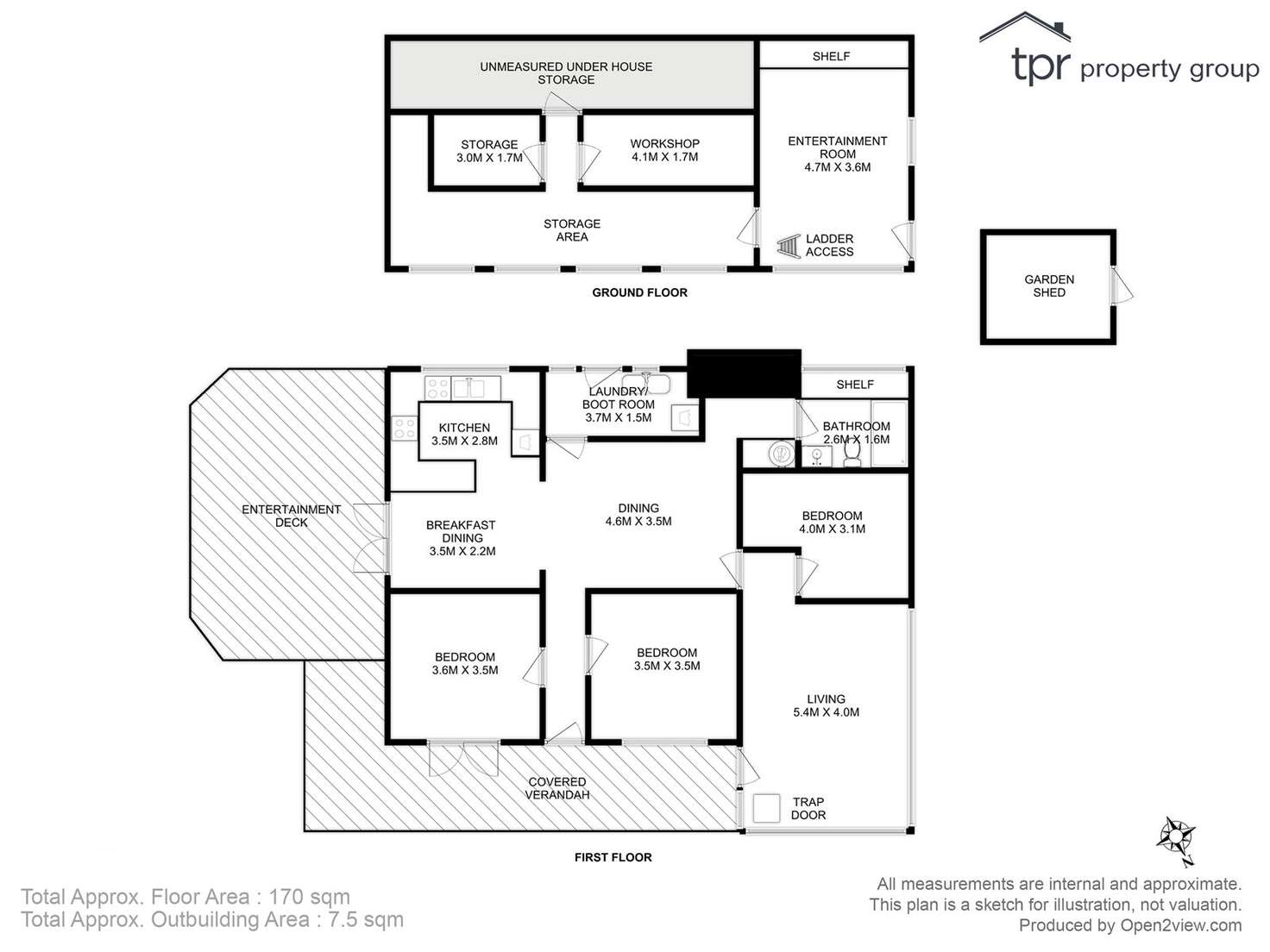 Floorplan of Homely house listing, 7 Forest Road, Franklin TAS 7113