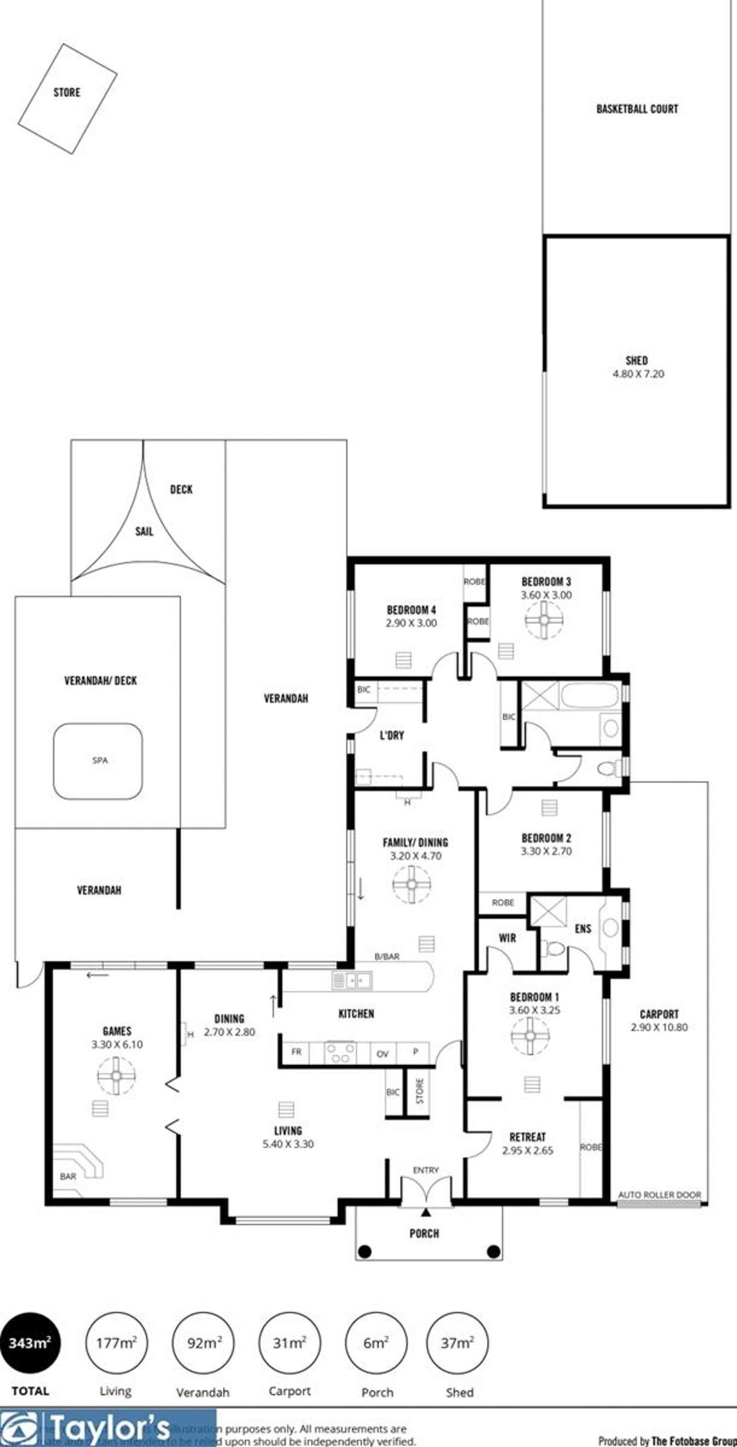 Floorplan of Homely house listing, 33 Nankeen Street, Modbury Heights SA 5092