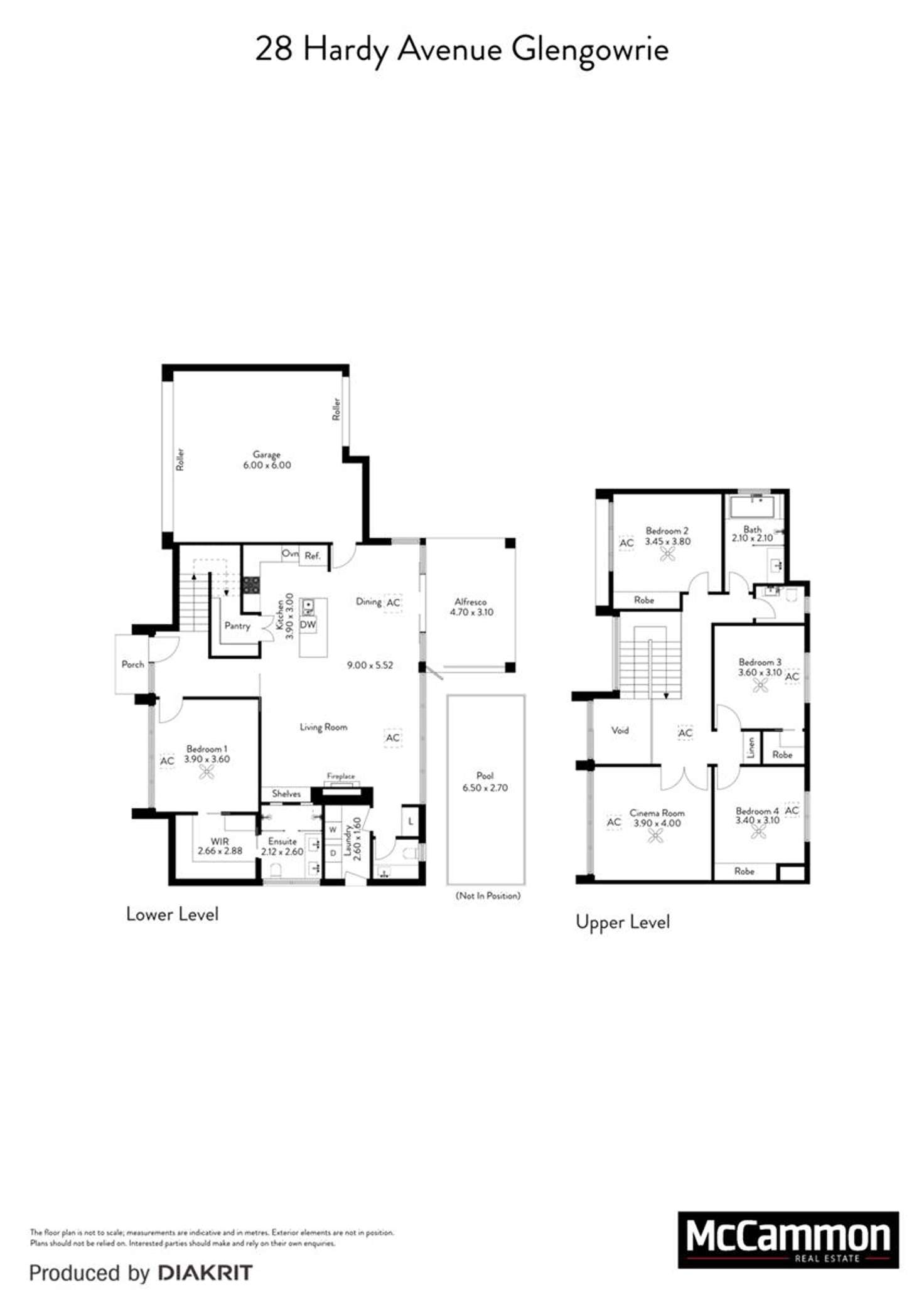 Floorplan of Homely house listing, 28 Hardy Avenue, Glengowrie SA 5044