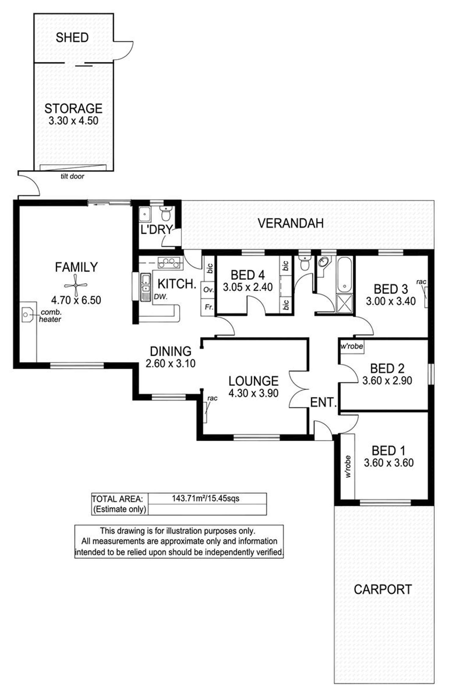 Floorplan of Homely house listing, 31 Scholefield Road, Kingston Park SA 5049