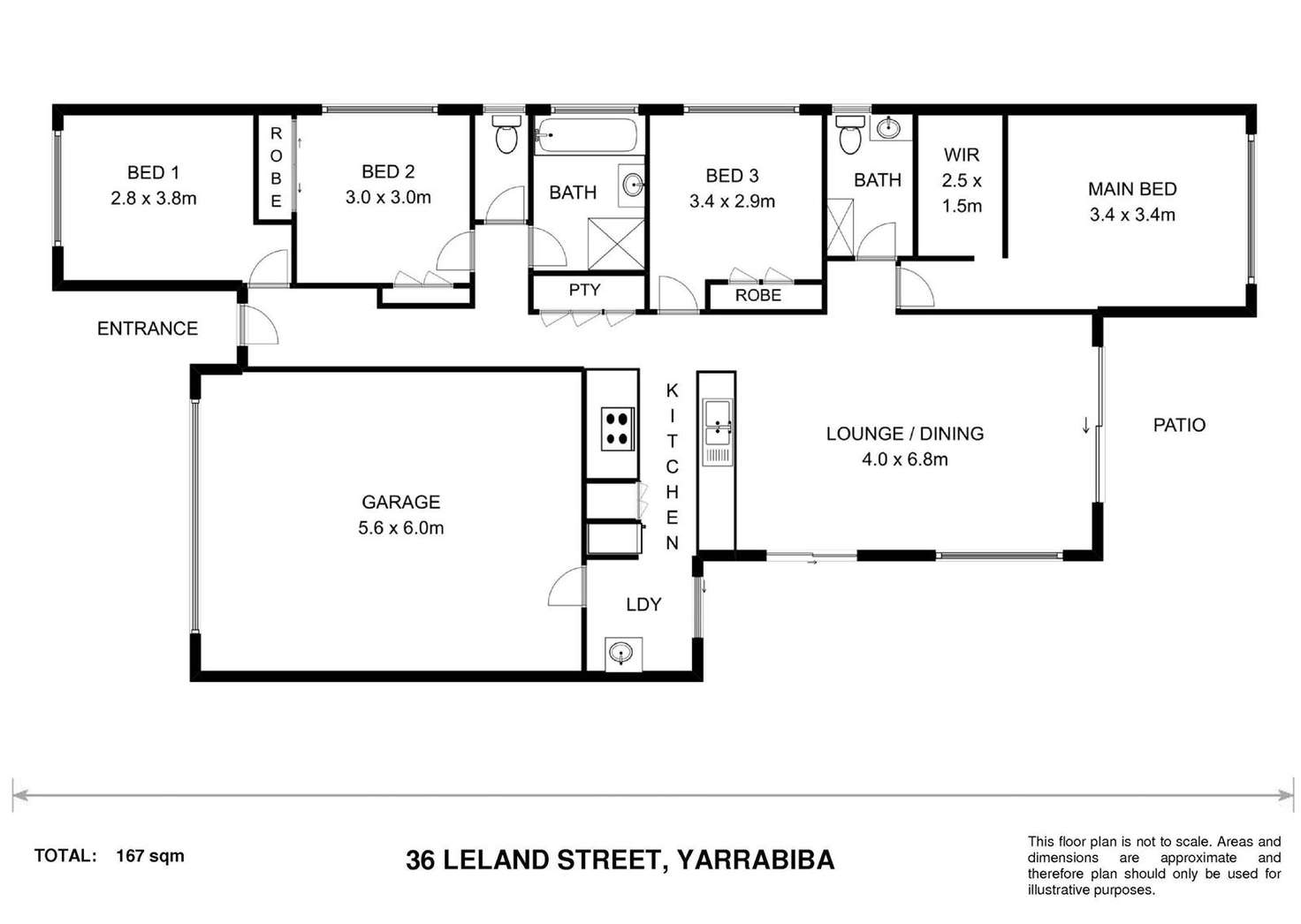 Floorplan of Homely house listing, 36 Leland Street, Yarrabilba QLD 4207