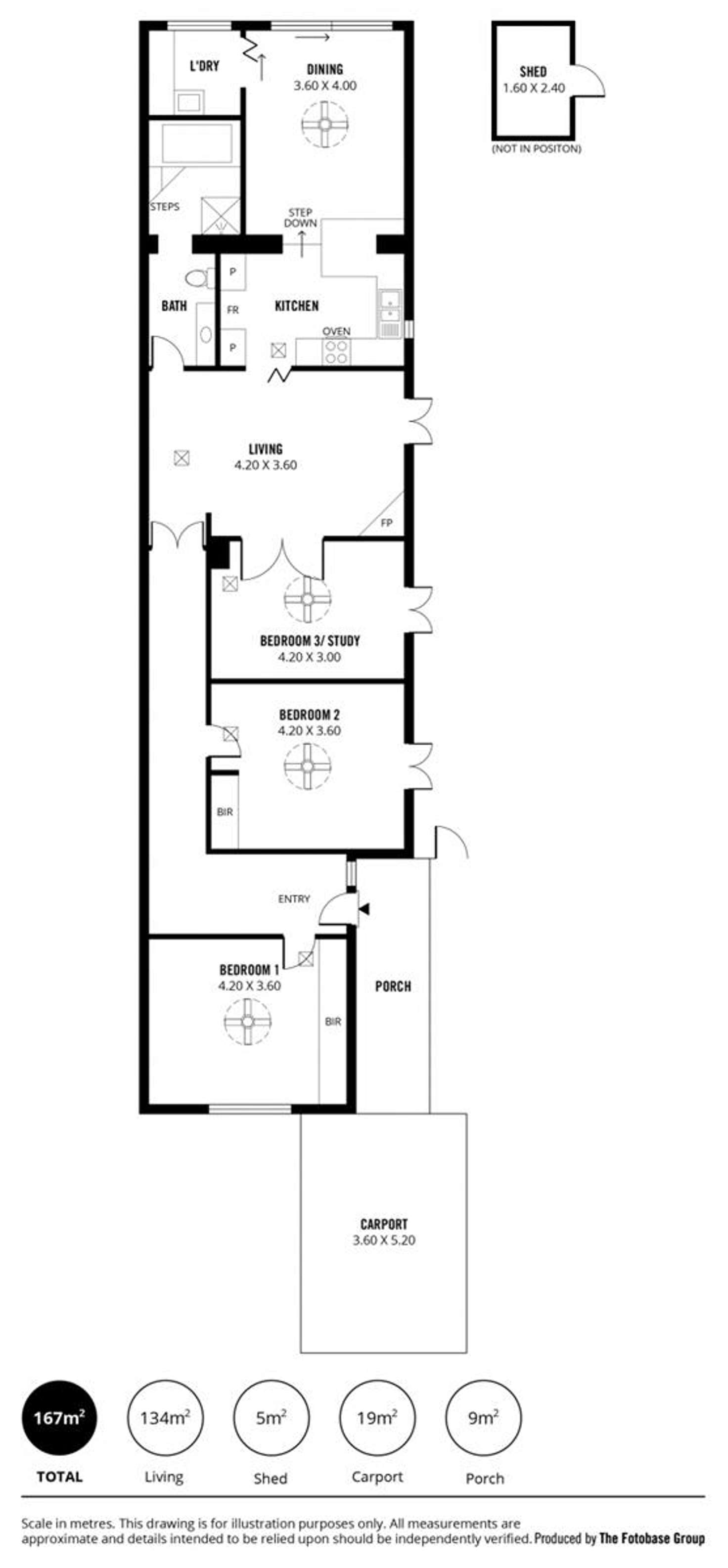 Floorplan of Homely house listing, 21 Russell Street, Glenelg North SA 5045