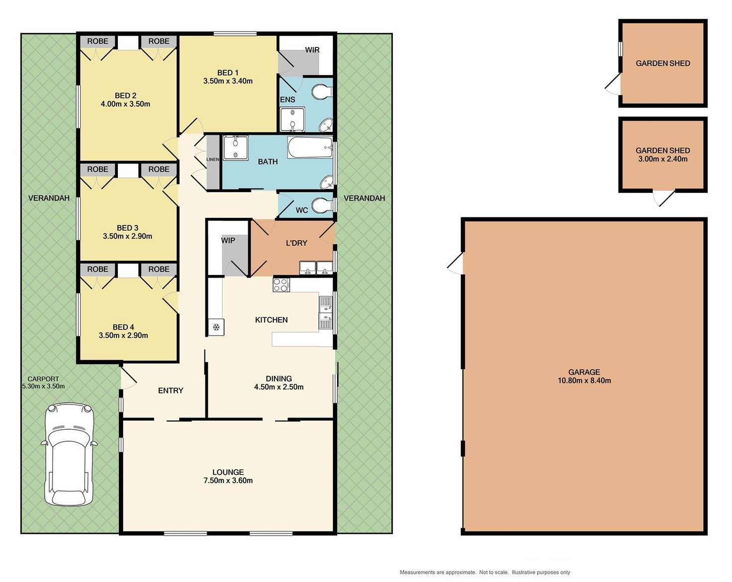 Floorplan of Homely house listing, 27 Buckland Gap Road, Beechworth VIC 3747
