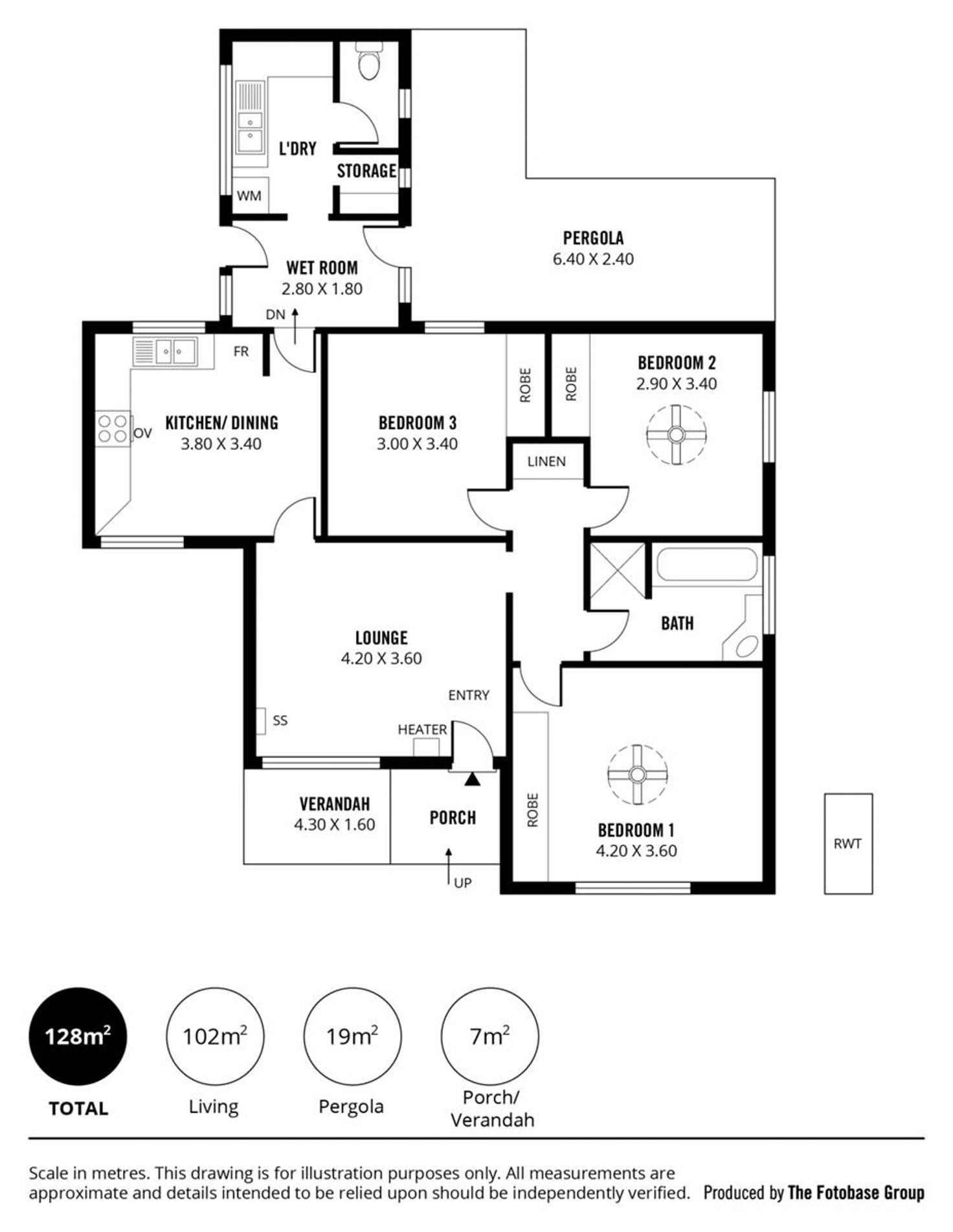 Floorplan of Homely house listing, 83 Grundy Terrace, Christies Beach SA 5165