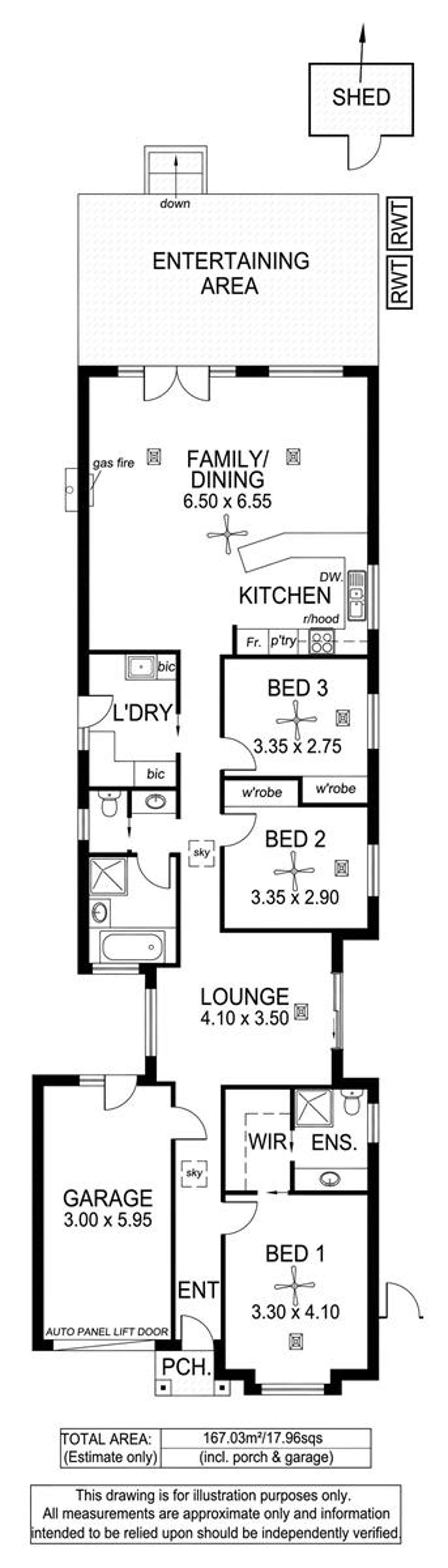 Floorplan of Homely house listing, 5 First Avenue, Warradale SA 5046