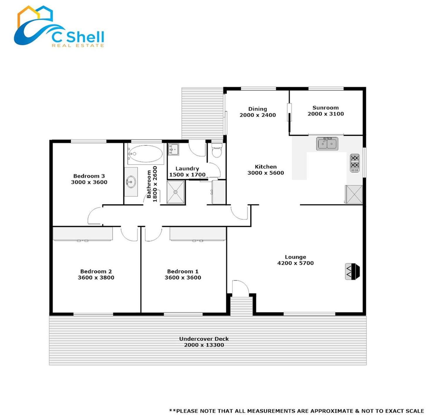 Floorplan of Homely house listing, 13 - 15 Robin Street, Loch Sport VIC 3851