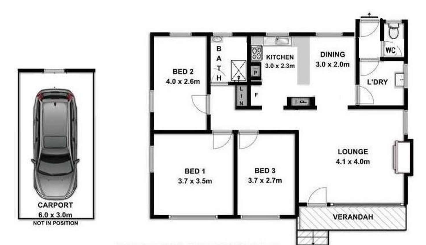 Floorplan of Homely house listing, 31 Elm Street, Wodonga VIC 3690