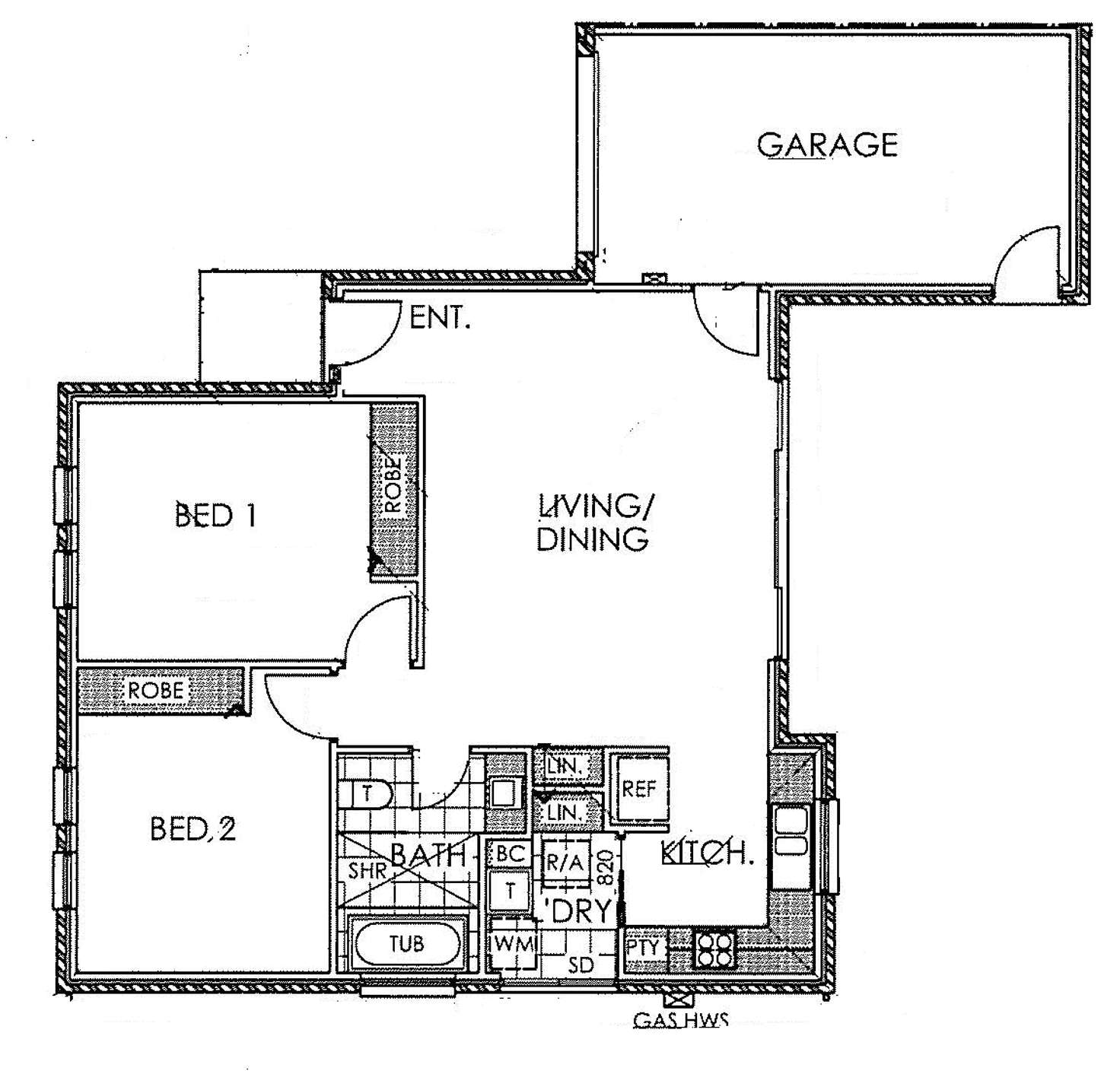 Floorplan of Homely house listing, 6A Kildonan Road, Warradale SA 5046