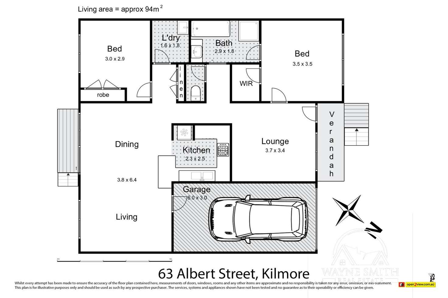 Floorplan of Homely unit listing, 6/63 Albert Street, Kilmore VIC 3764