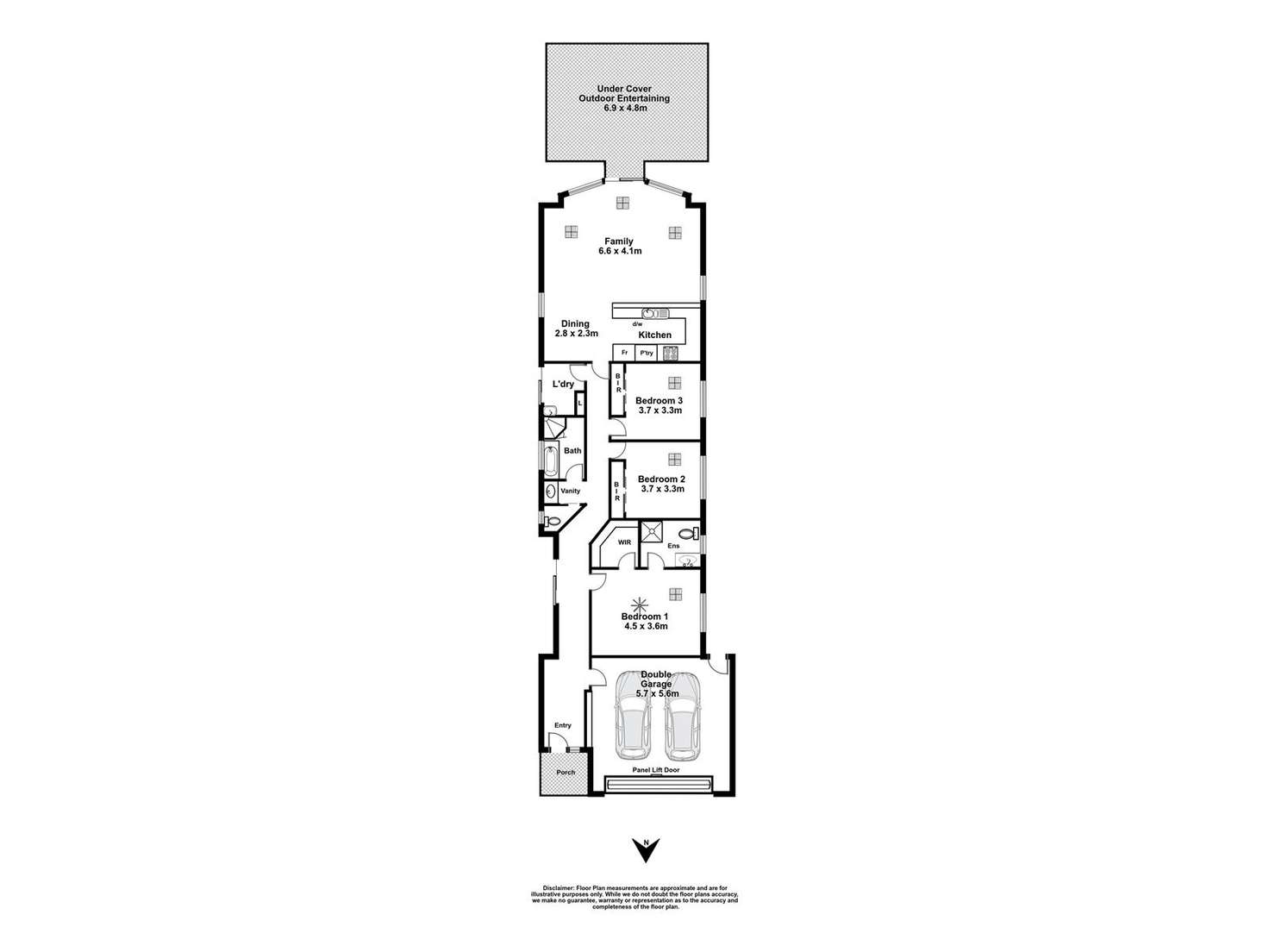 Floorplan of Homely house listing, 39A Gladstone Road, Mile End SA 5031