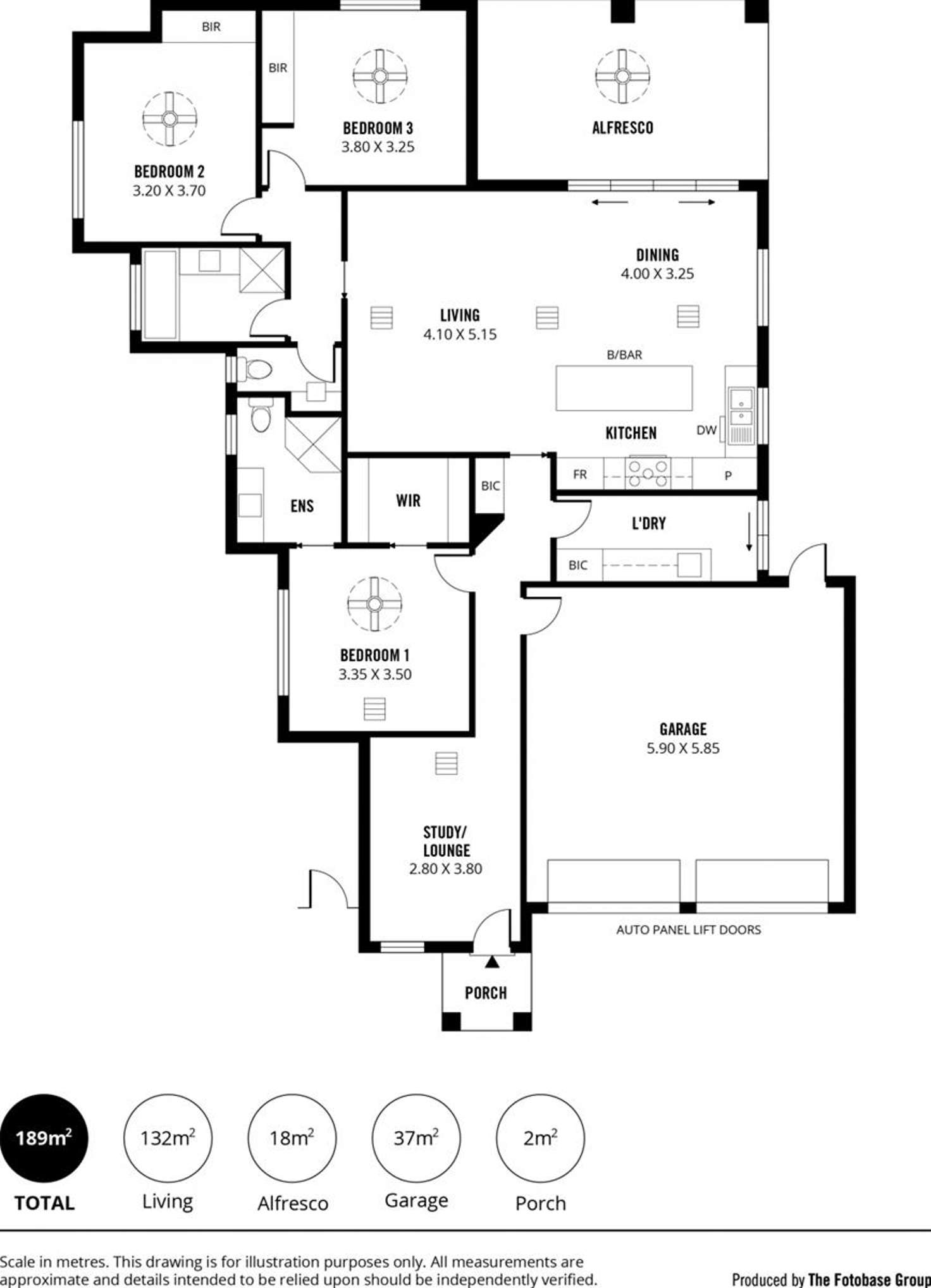 Floorplan of Homely house listing, 10 Drysdale Court, West Lakes Shore SA 5020
