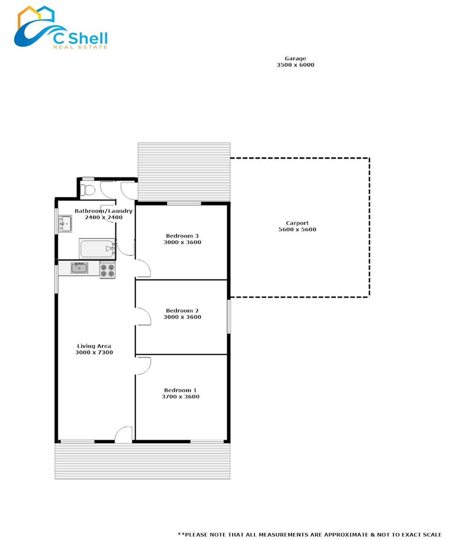 Floorplan of Homely house listing, 4 Clarke Street, Loch Sport VIC 3851