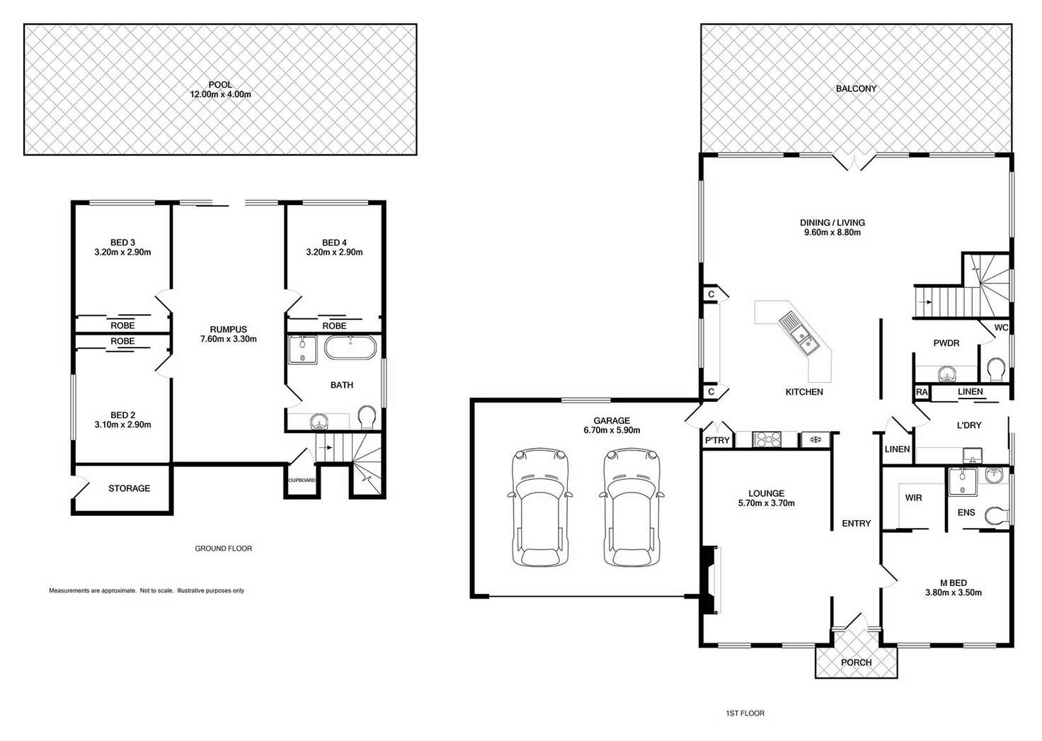 Floorplan of Homely house listing, 33 Avondale Drive, Wodonga VIC 3690