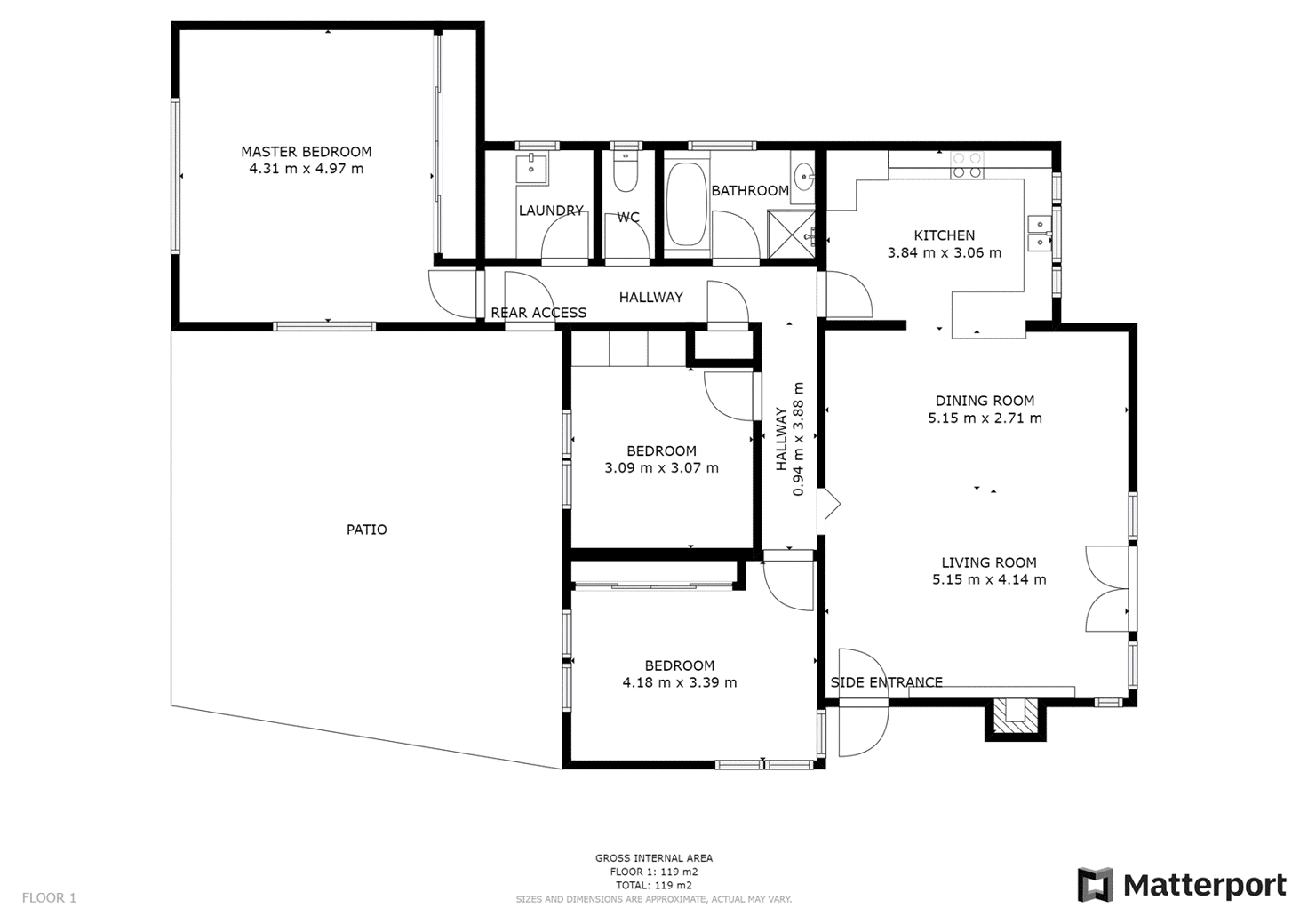 Floorplan of Homely house listing, 15 Heron Avenue, Mildura VIC 3500