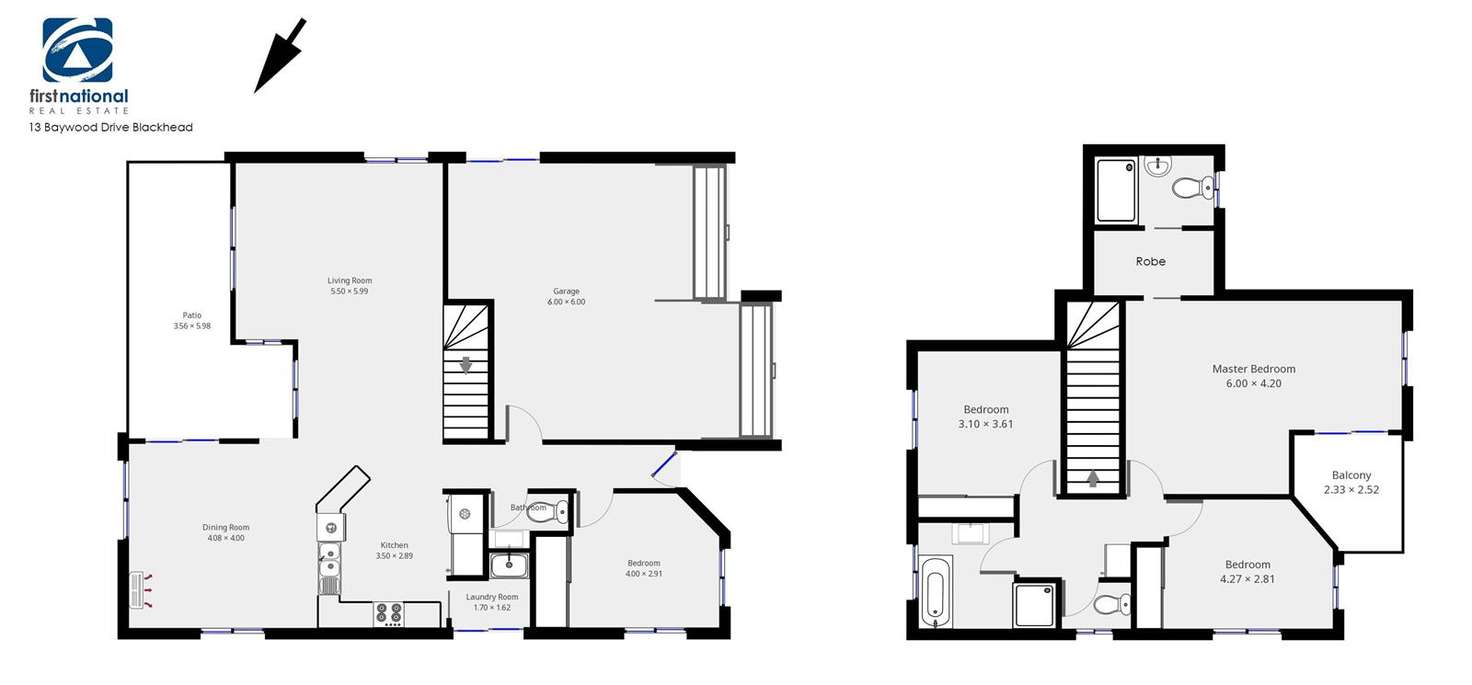 Floorplan of Homely house listing, 13 Baywood Drive, Black Head NSW 2430