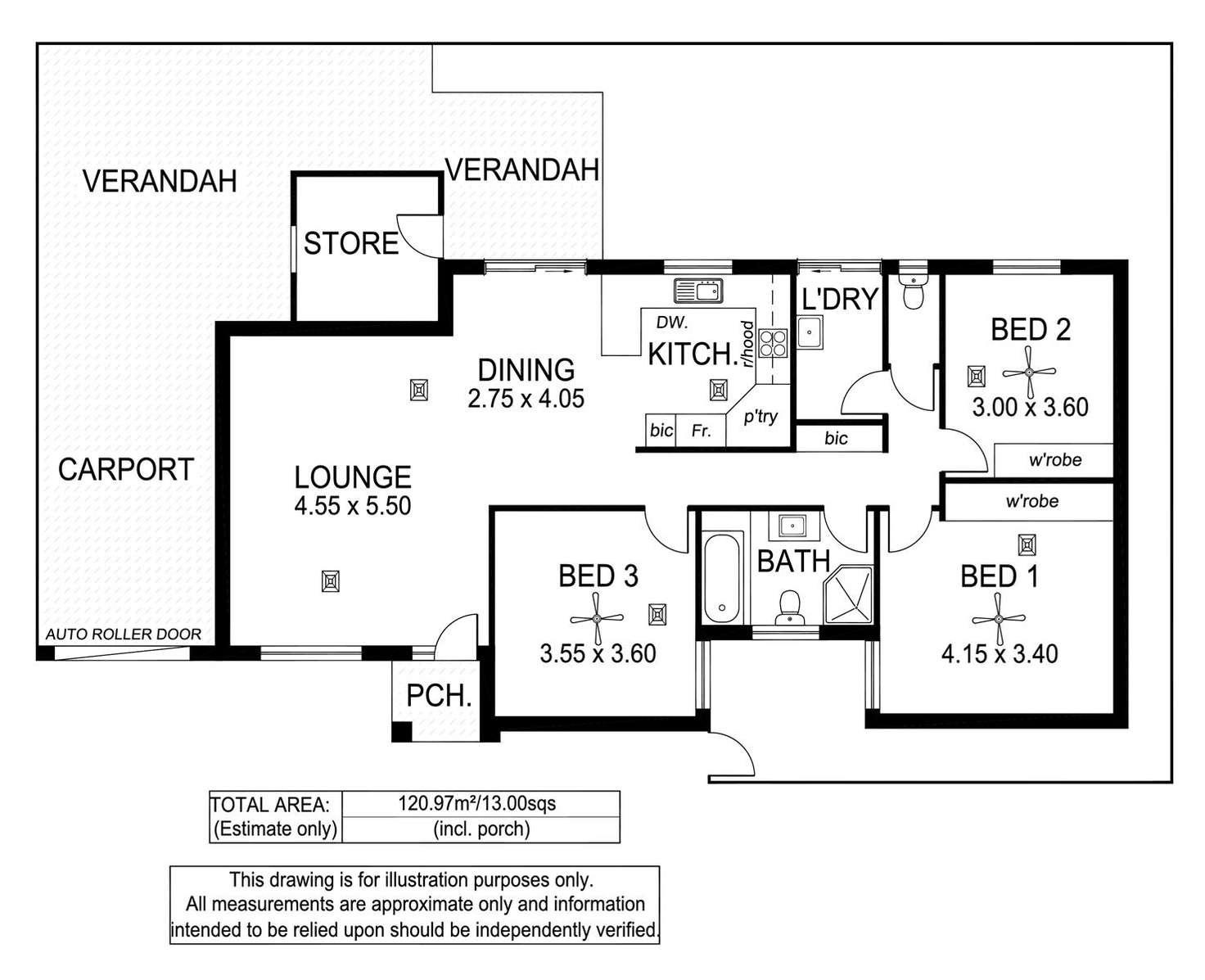 Floorplan of Homely unit listing, 4/912 Marion Road, Sturt SA 5047