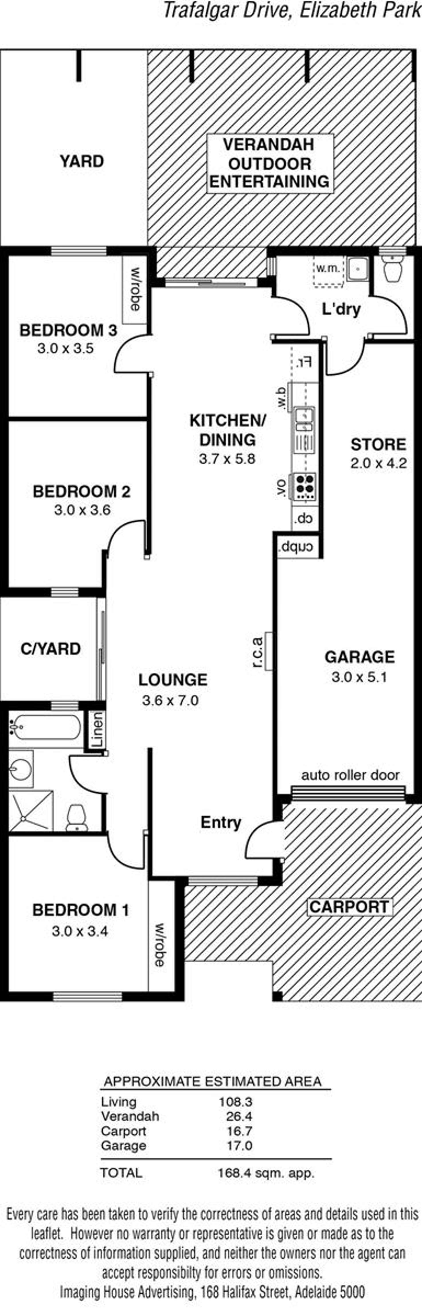 Floorplan of Homely blockOfUnits listing, 8a Trafalgar Drive, Elizabeth Park SA 5113
