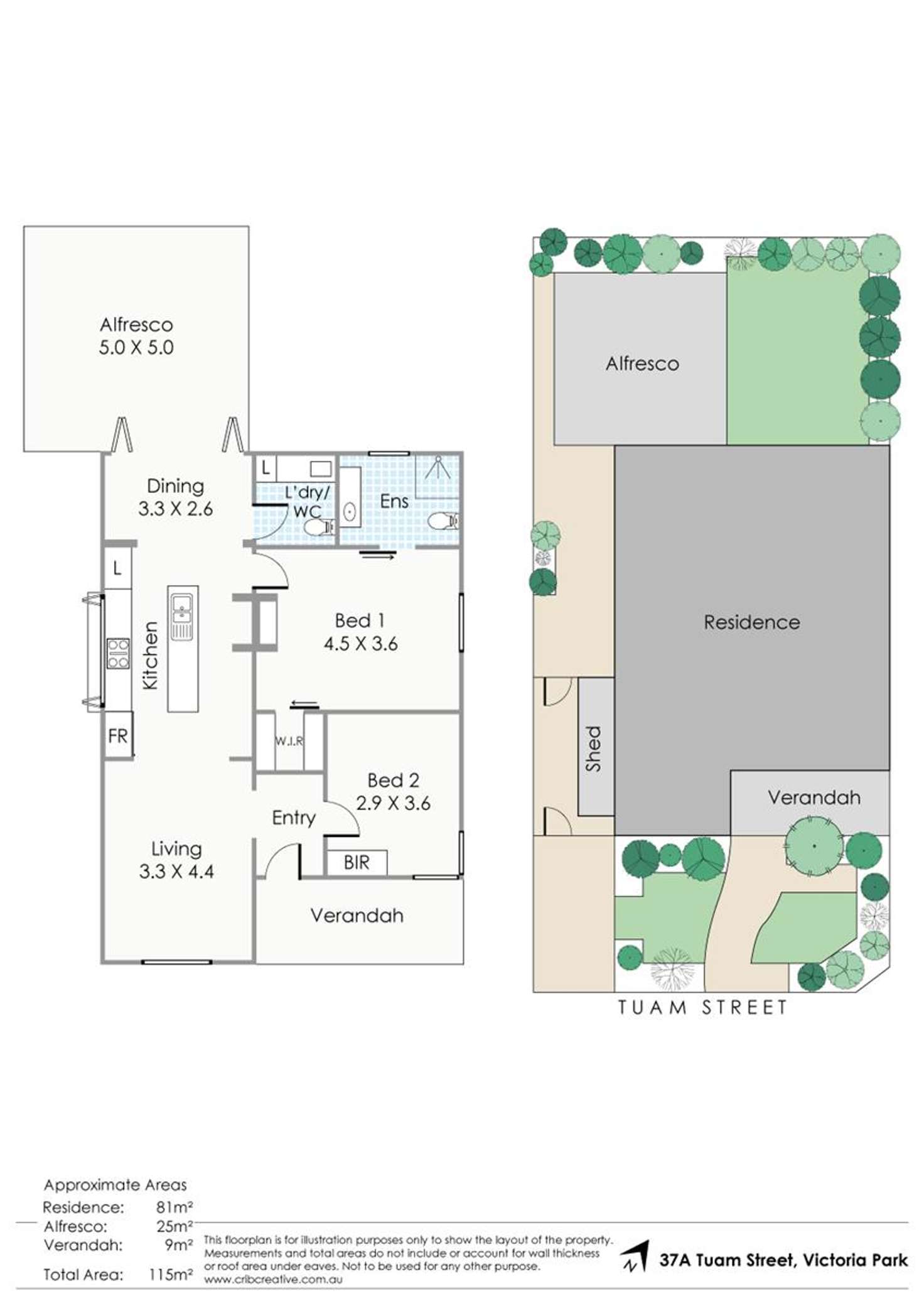 Floorplan of Homely house listing, 37A Tuam Street, Victoria Park WA 6100