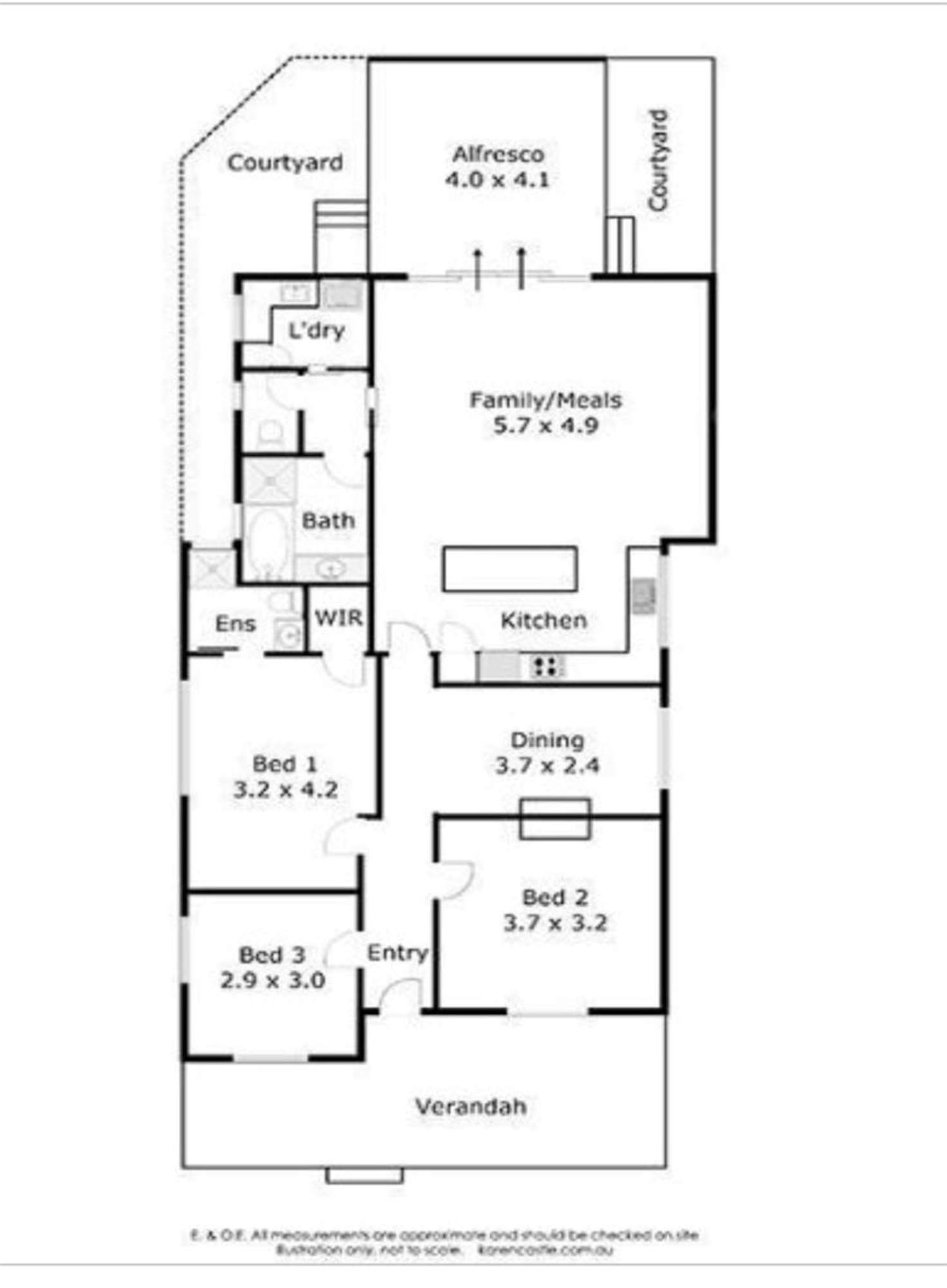 Floorplan of Homely house listing, 31 Canterbury Terrace, East Victoria Park WA 6101