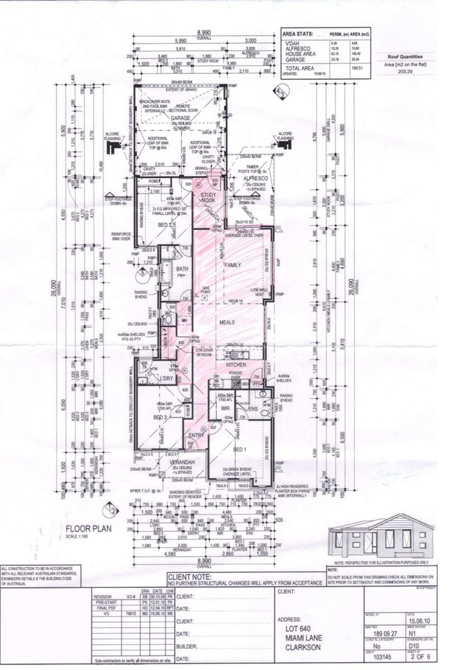 Floorplan of Homely house listing, 2 Miami Lane, Clarkson WA 6030