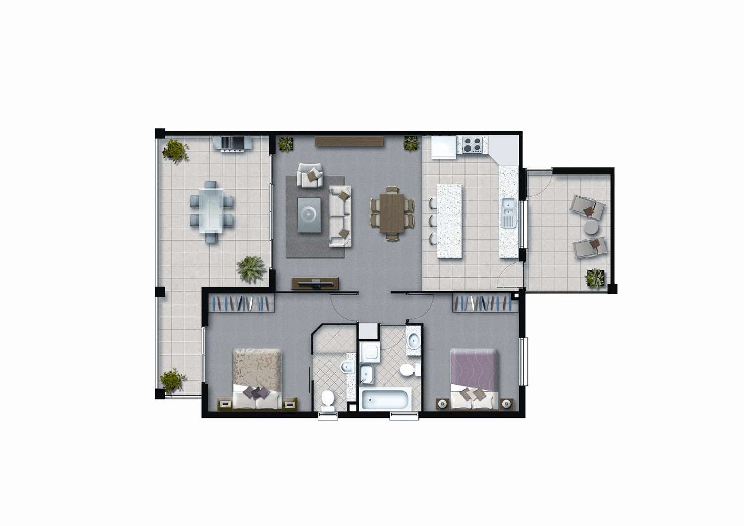 Floorplan of Homely apartment listing, 04/111 Samford Road, Enoggera QLD 4051