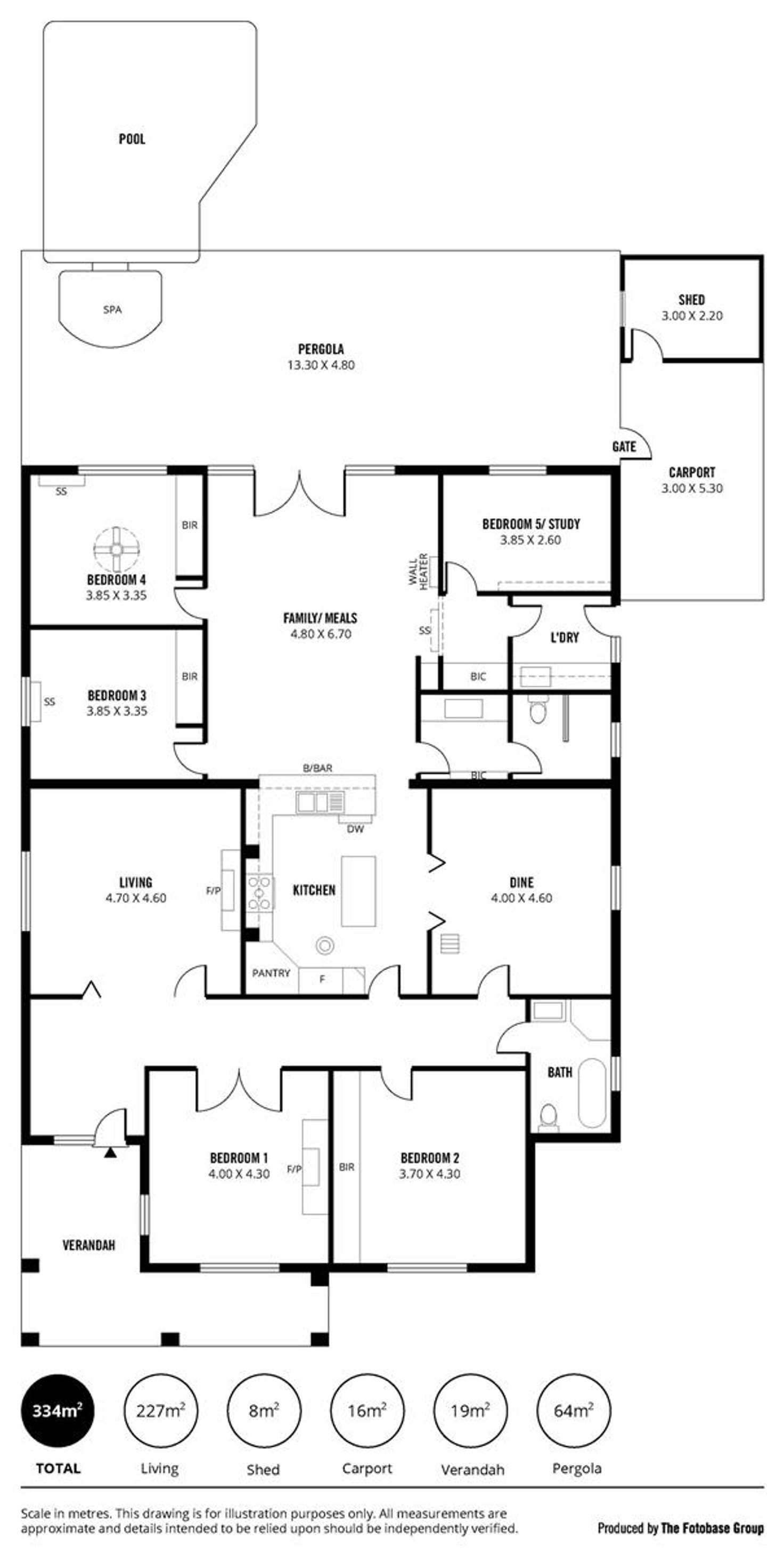 Floorplan of Homely house listing, 54 Clifton Street, Hawthorn SA 5062