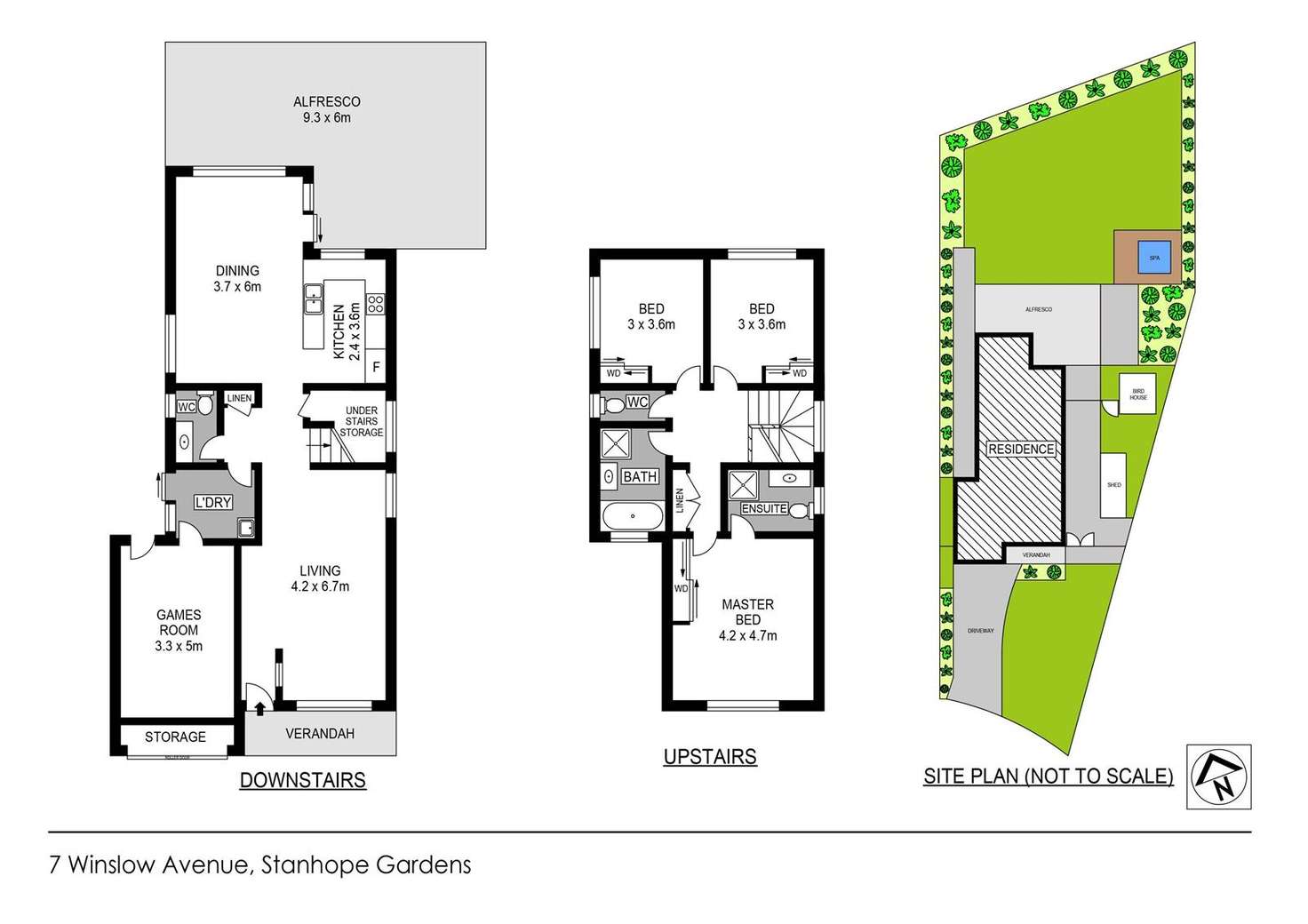 Floorplan of Homely house listing, 7 Winslow Avenue, Stanhope Gardens NSW 2768