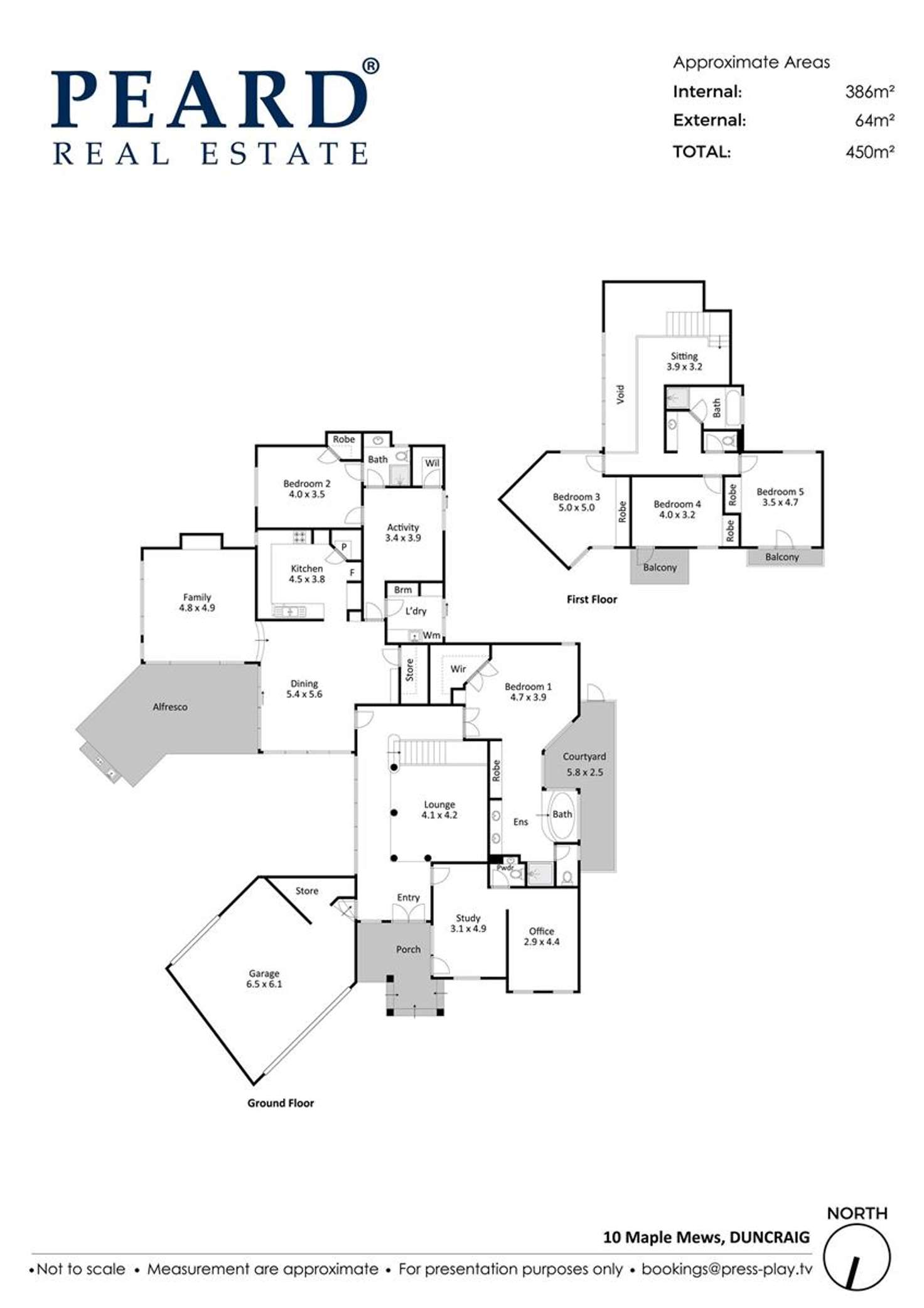 Floorplan of Homely house listing, 10 Maple Mews, Duncraig WA 6023