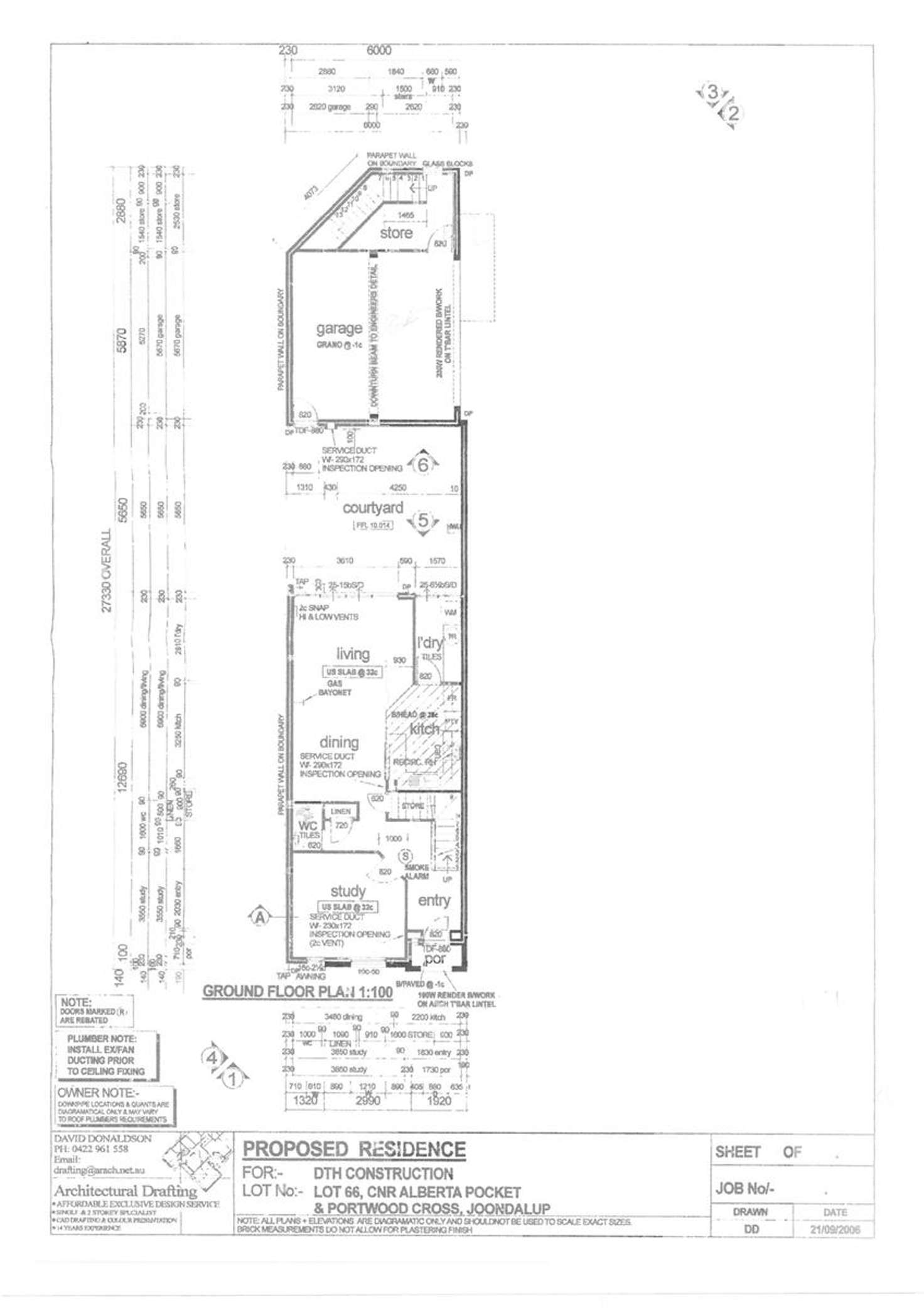 Floorplan of Homely townhouse listing, 3 Alberta Pocket, Joondalup WA 6027