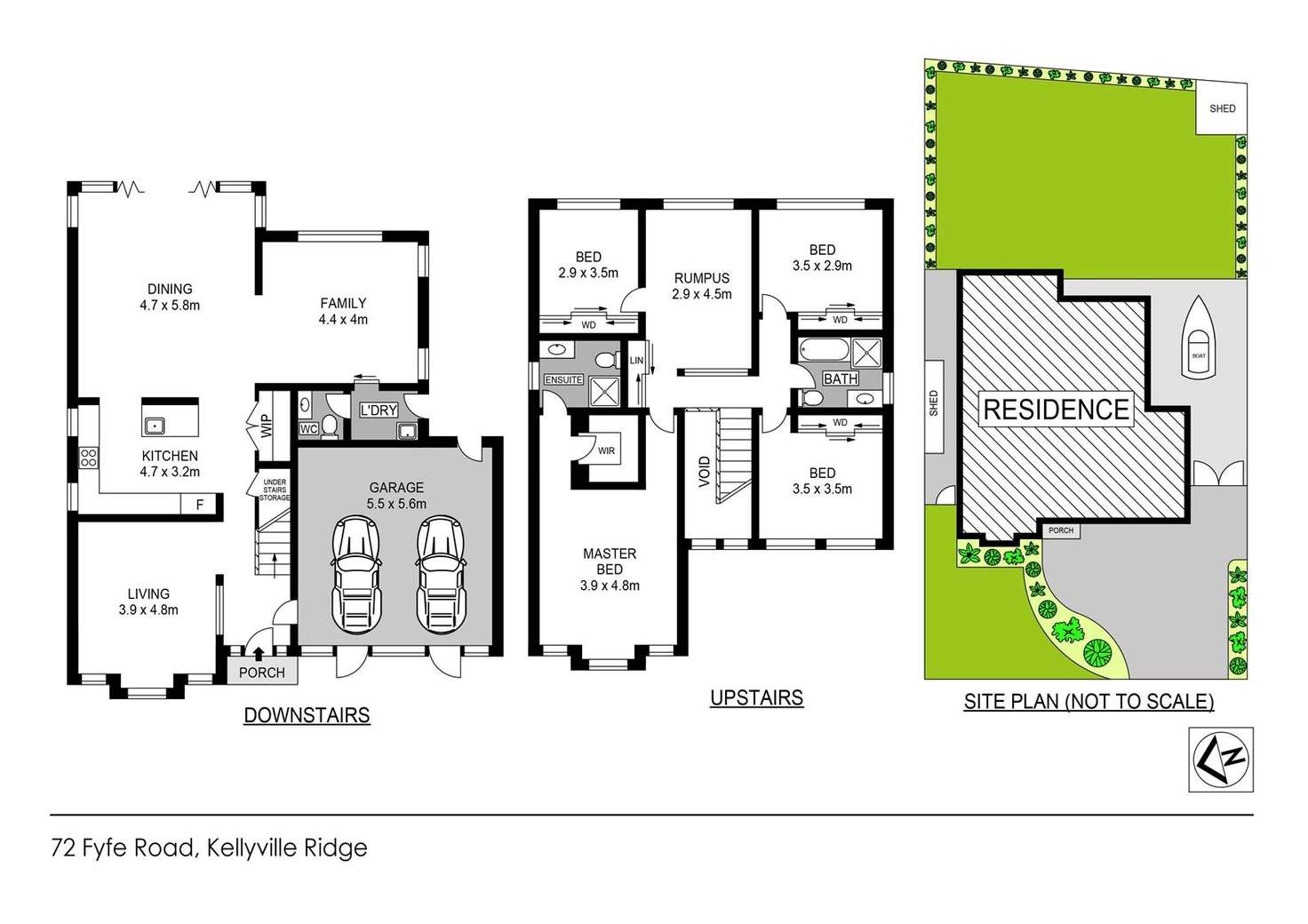 Floorplan of Homely house listing, 72 Fyfe Road, Kellyville Ridge NSW 2155