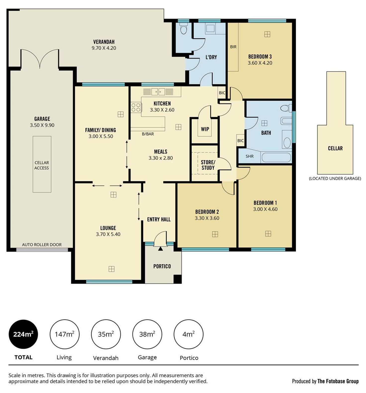 Floorplan of Homely house listing, 9 Judith Avenue, Holden Hill SA 5088