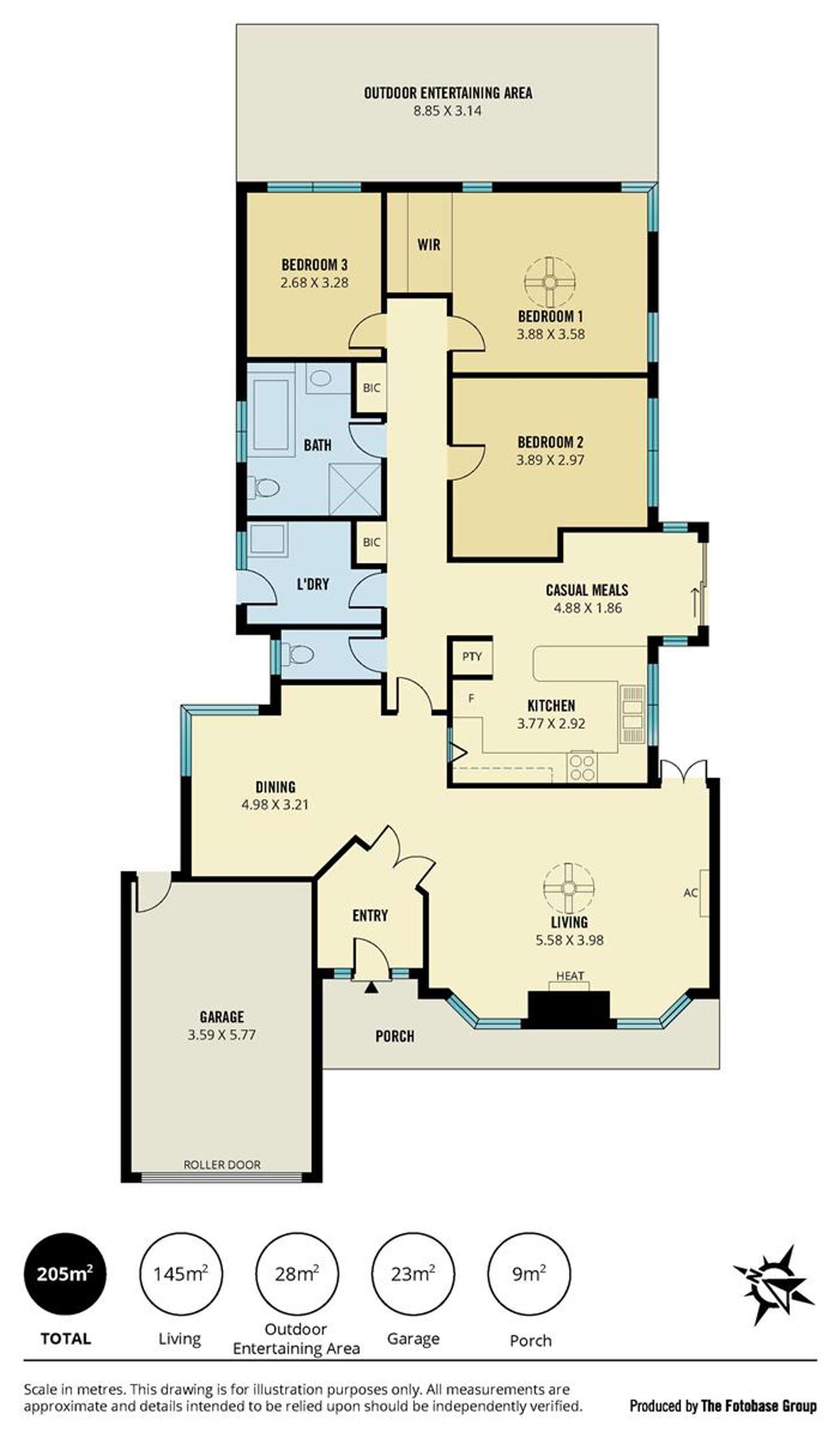 Floorplan of Homely house listing, 19 Strathisla Court, Modbury Heights SA 5092