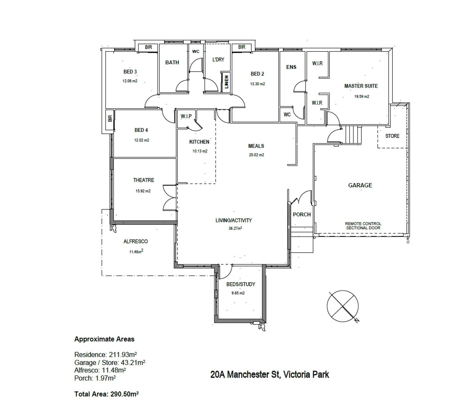 Floorplan of Homely house listing, 20a Manchester Street, Victoria Park WA 6100