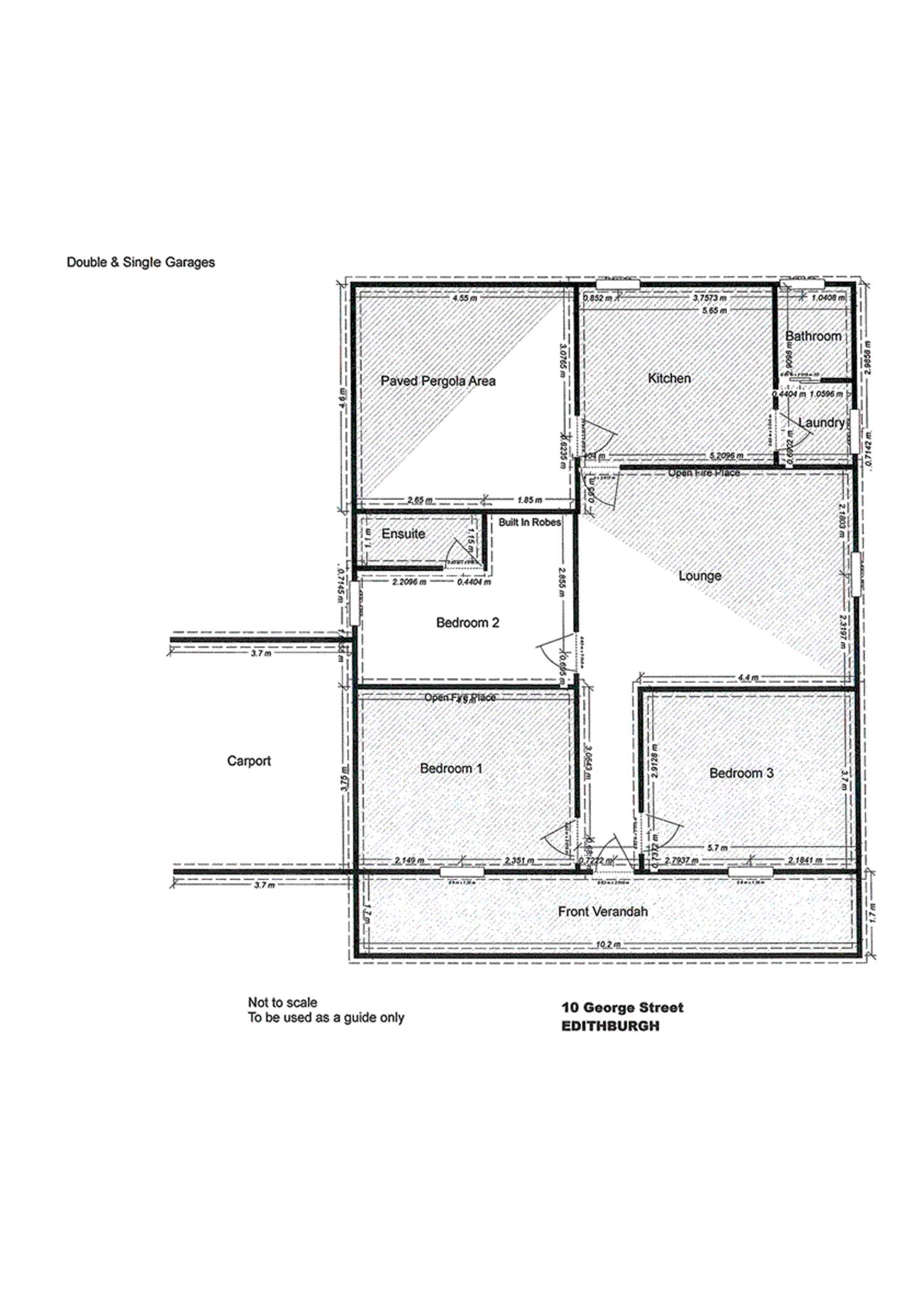 Floorplan of Homely house listing, 10 George Street, Edithburgh SA 5583