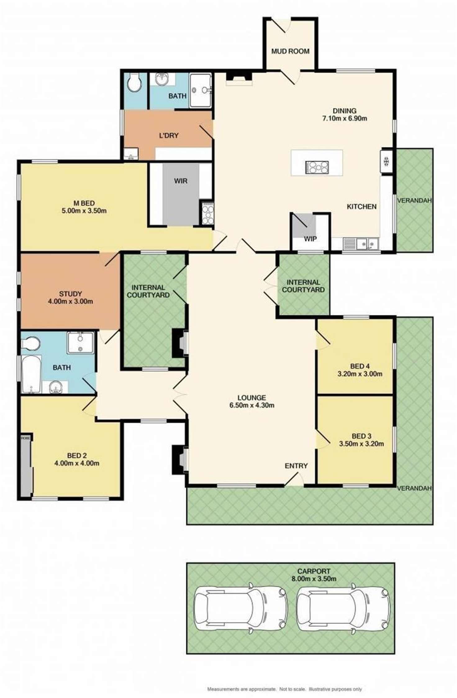 Floorplan of Homely house listing, 5 Smith Street, Beechworth VIC 3747