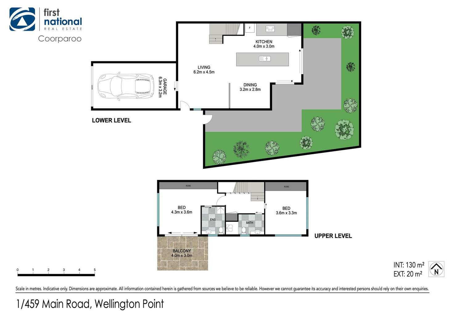 Floorplan of Homely townhouse listing, 1/459 Main Road, Wellington Point QLD 4160