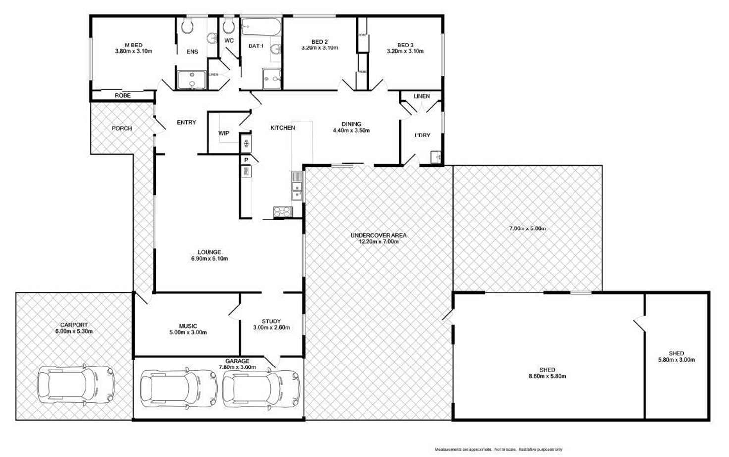 Floorplan of Homely house listing, 29 Prendergast Street, West Wodonga VIC 3690