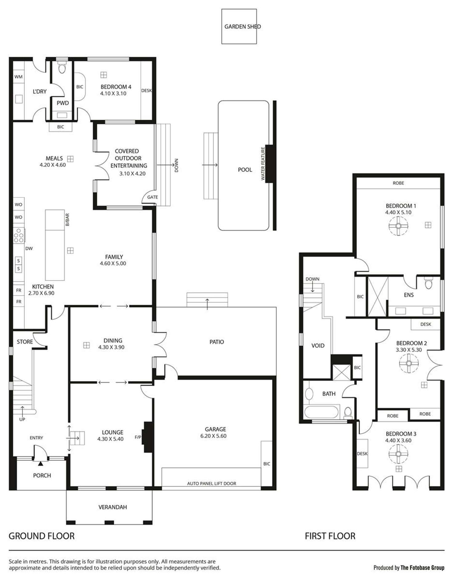 Floorplan of Homely house listing, 53 Katoomba Road, Beaumont SA 5066