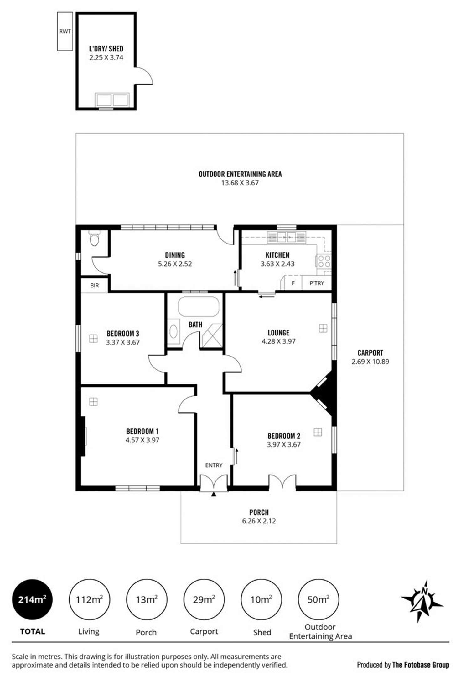 Floorplan of Homely house listing, 436 Cross Road, Clarence Park SA 5034