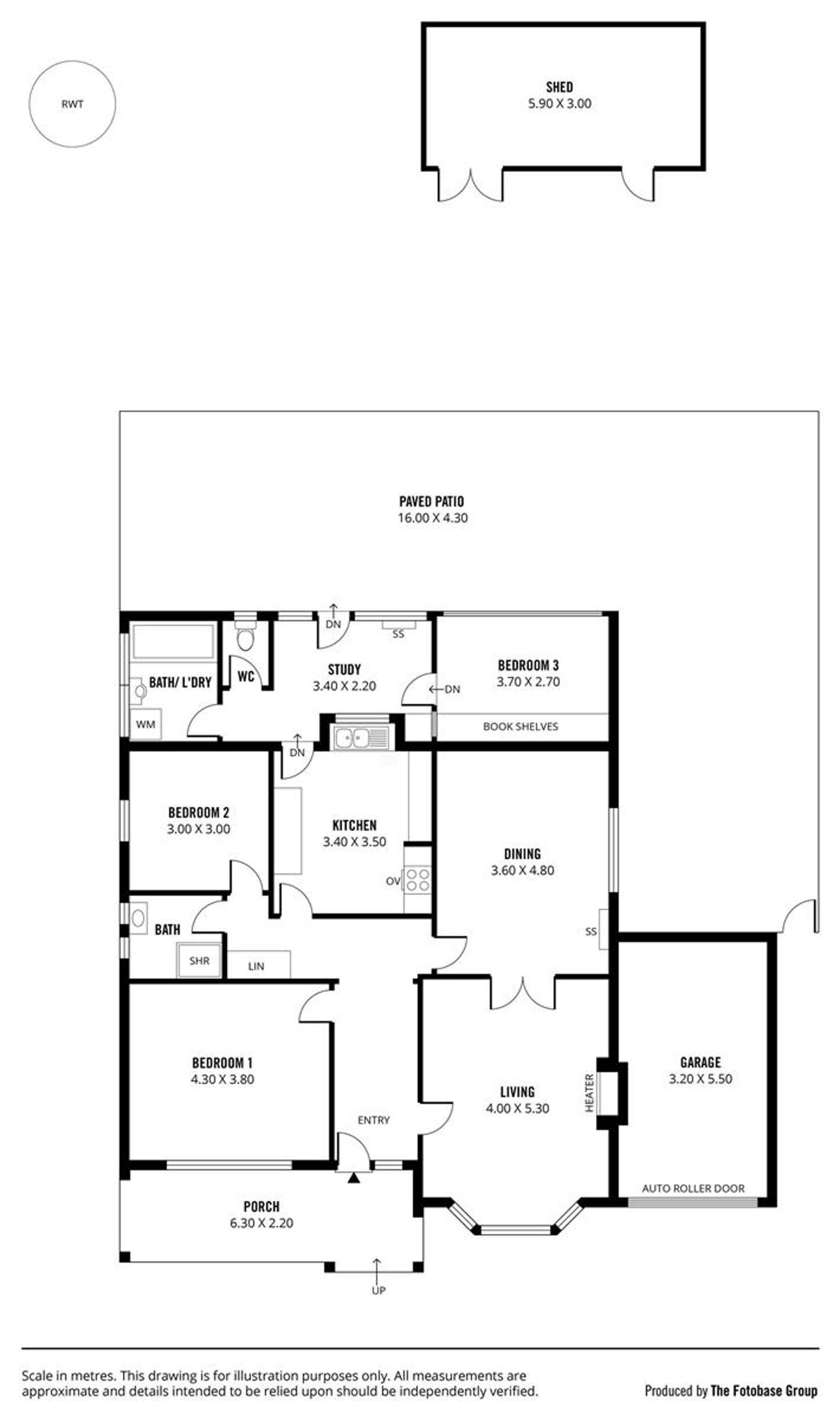 Floorplan of Homely house listing, 44 Maitland Street, Mitcham SA 5062