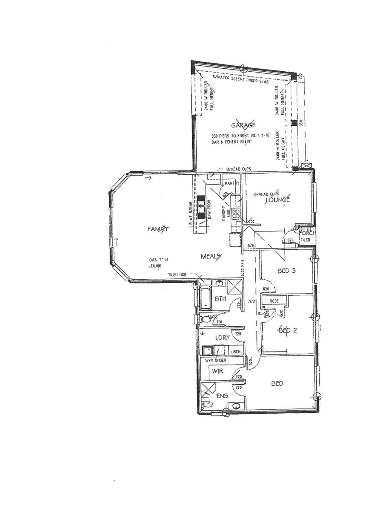 Floorplan of Homely house listing, 8 Albany Crescent, Oaklands Park SA 5046