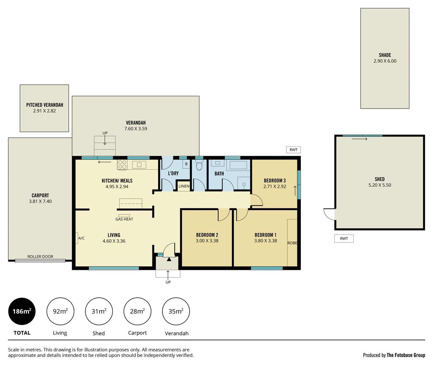 Floorplan of Homely house listing, 1 Wecoma Street, Holden Hill SA 5088