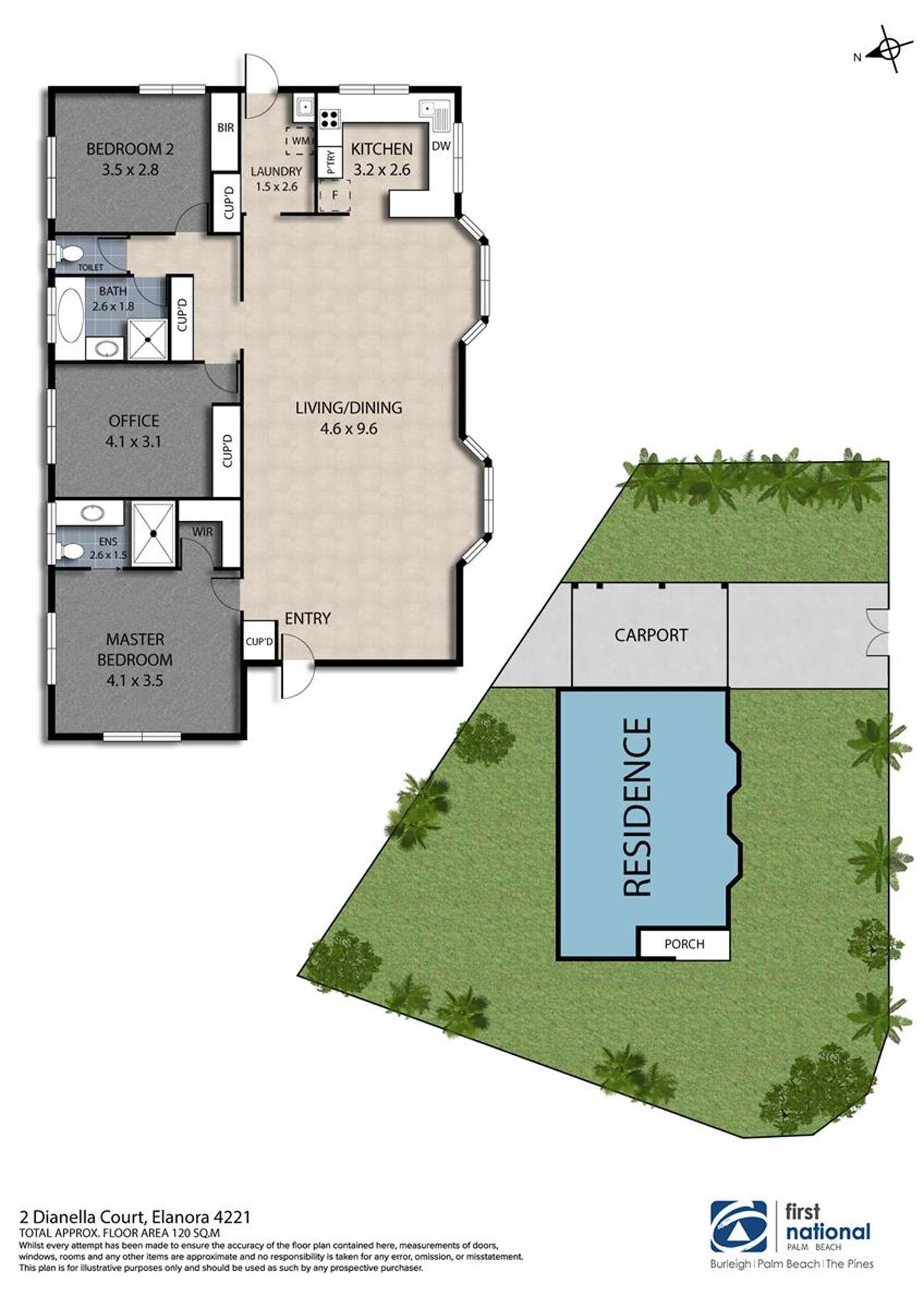 Floorplan of Homely house listing, 2 Dianella Court, Elanora QLD 4221