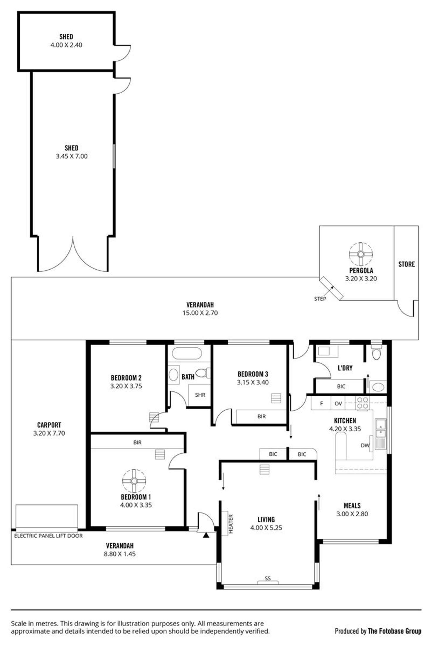 Floorplan of Homely house listing, 13 Birdwood Street, Netherby SA 5062
