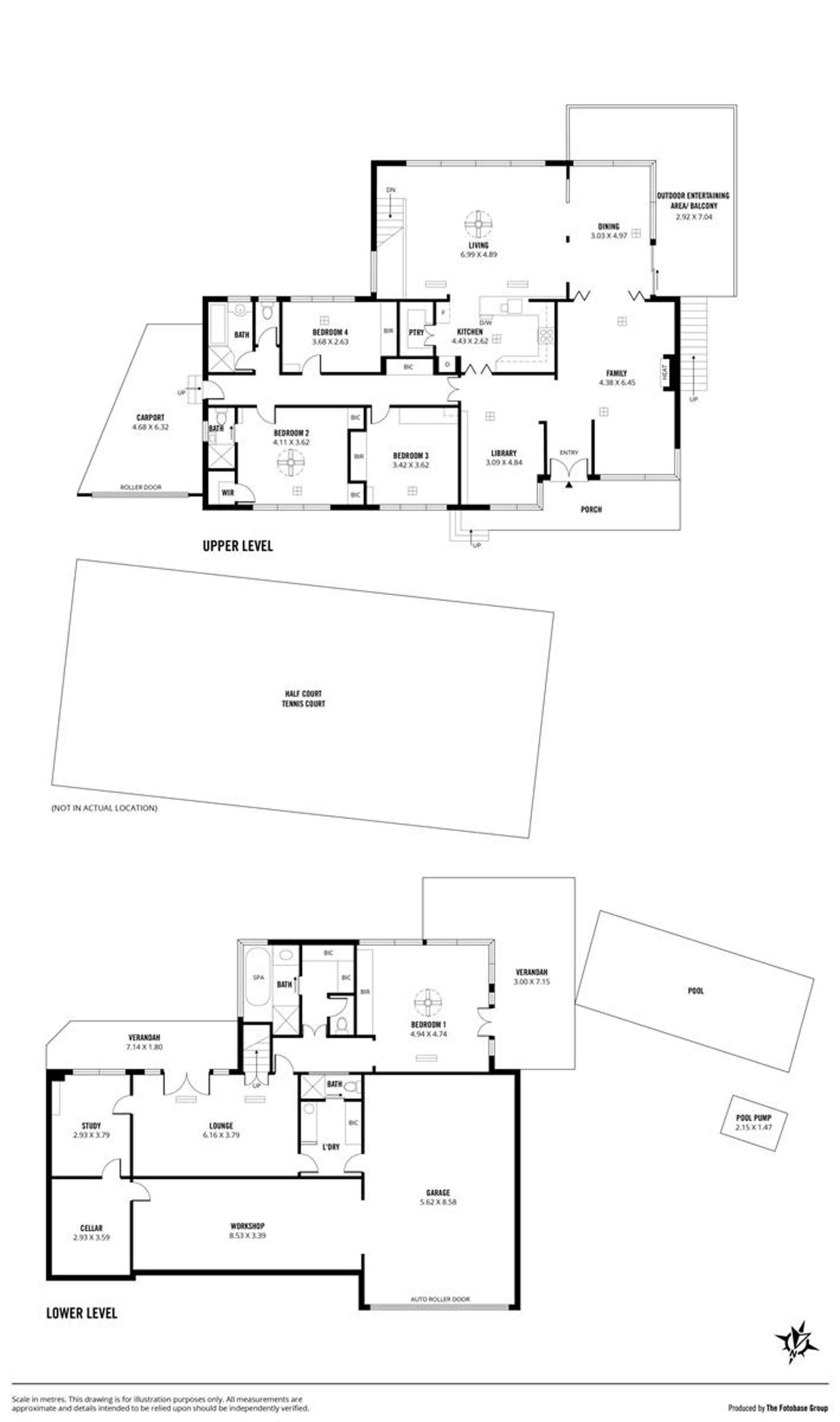 Floorplan of Homely house listing, 23 Centre Way, Belair SA 5052