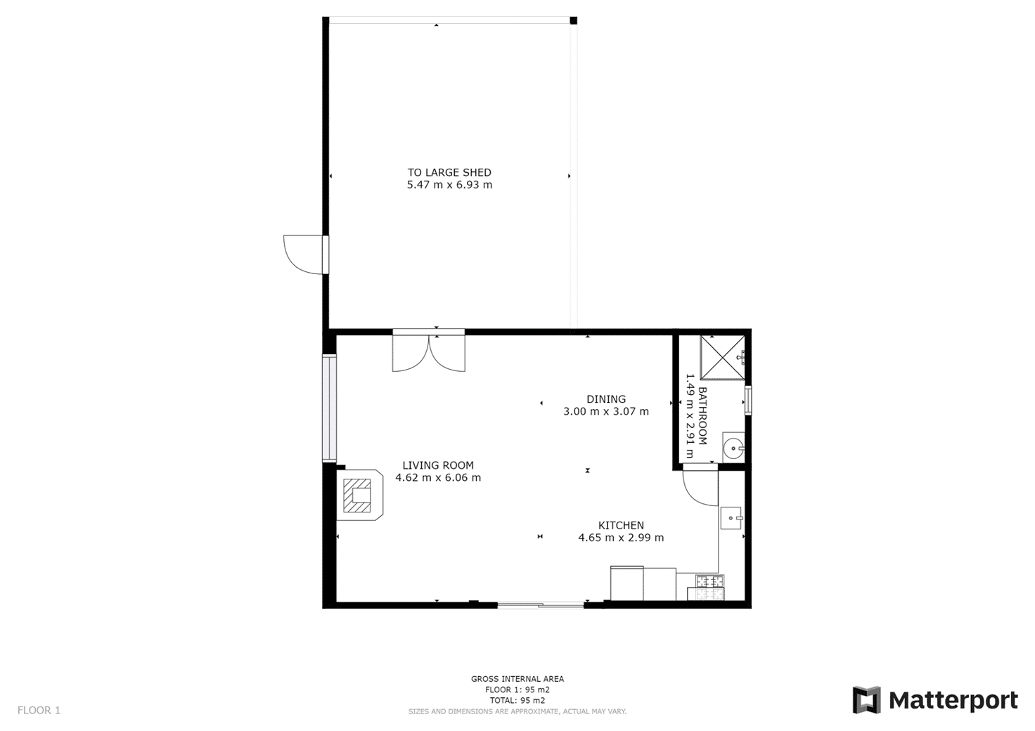 Floorplan of Homely house listing, 128 Amaroo Road, Buronga NSW 2739