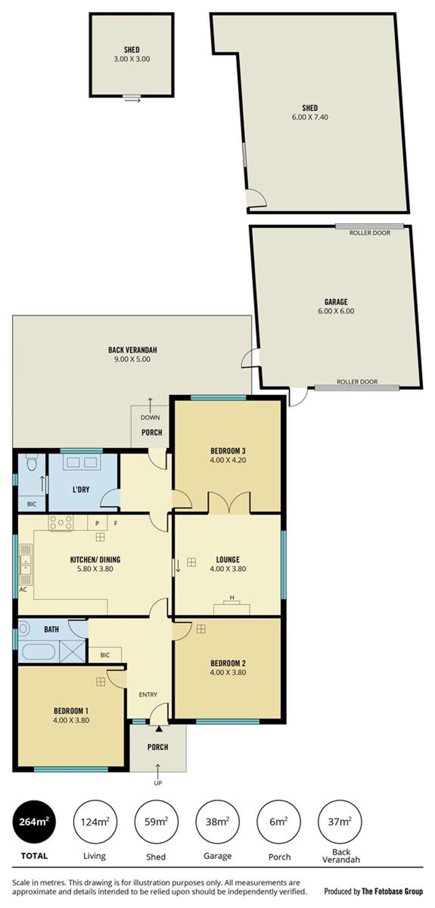 Floorplan of Homely house listing, 489 Henley Beach Road, Fulham SA 5024